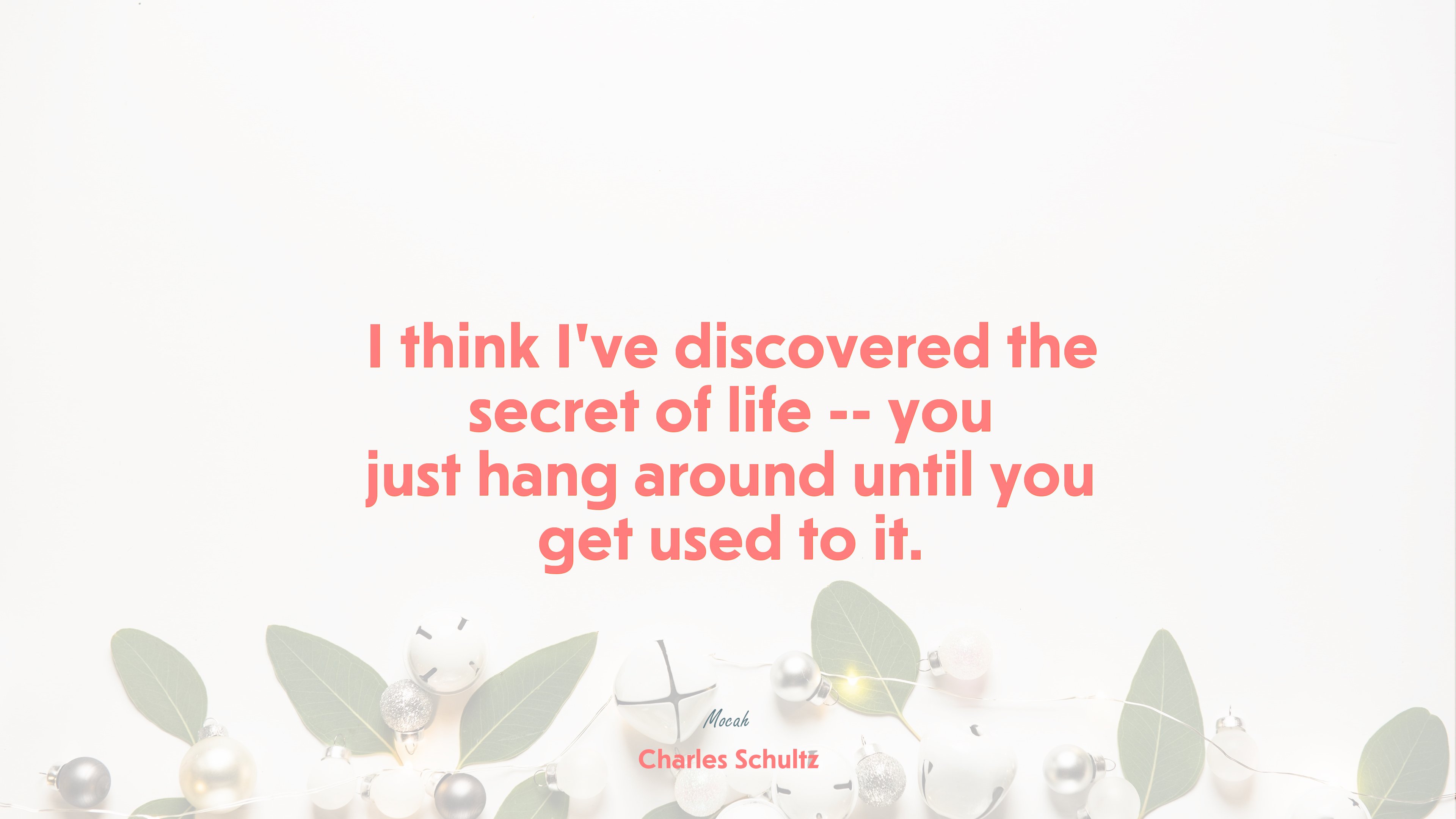 life related quote, Charles Schultz quote HD Wallpaper