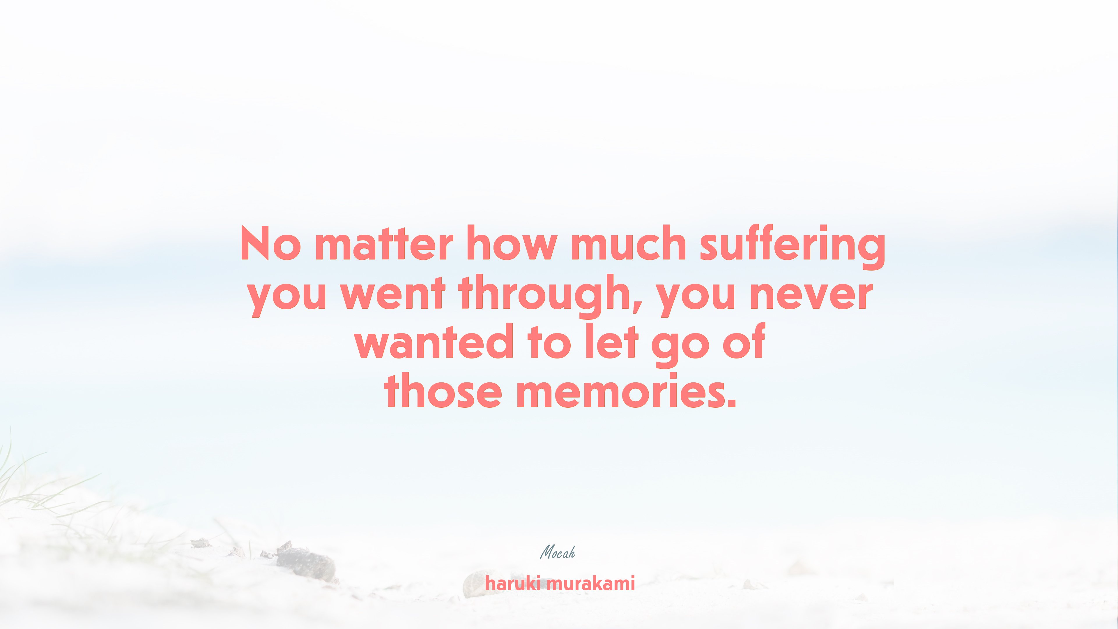 life quote and sayings, haruki murakami quote HD Wallpaper