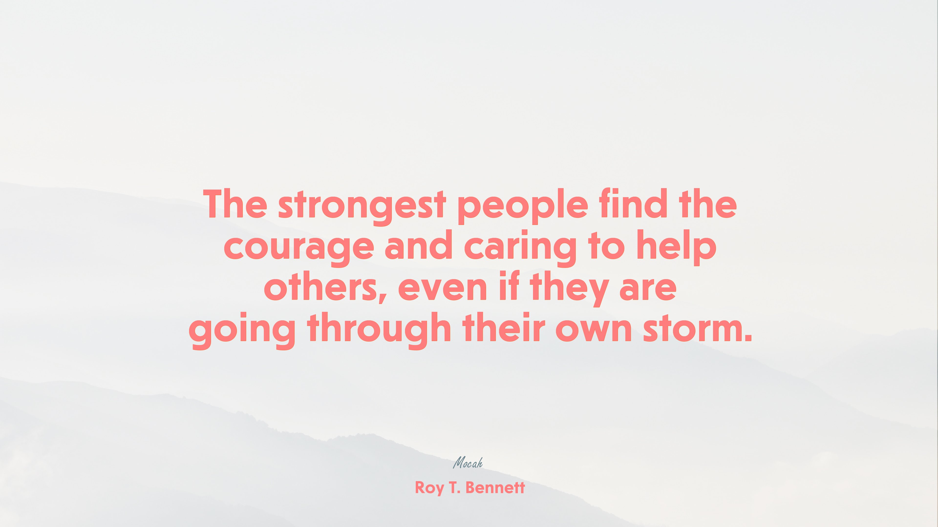 awesome quote about life, Roy T. Bennett quote HD Wallpaper