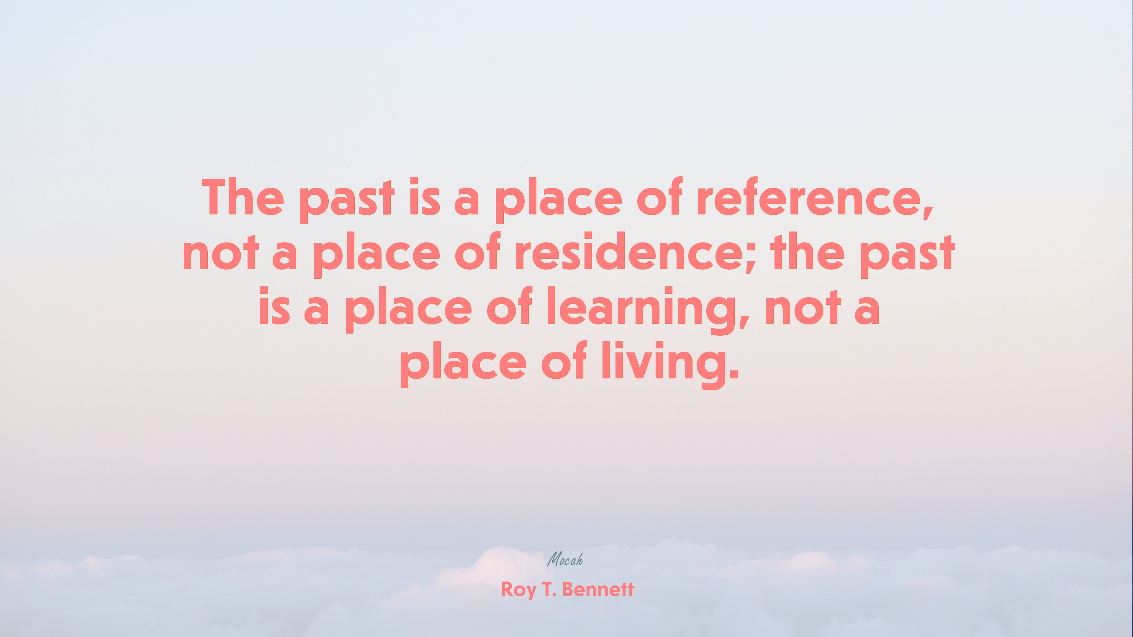 quote about life desktop, Roy T. Bennett quote HD Wallpaper