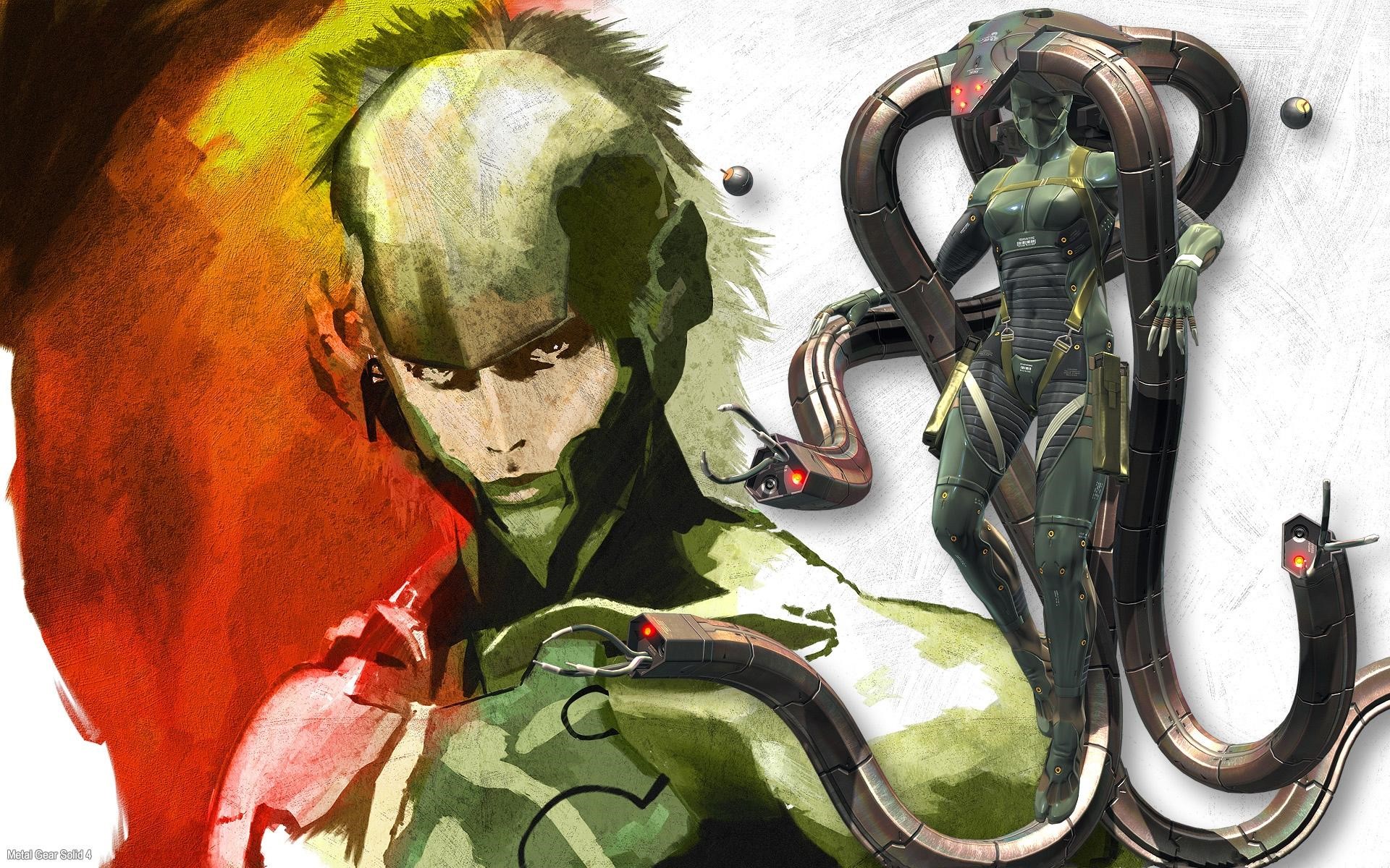 Revolver Ocelot and Sniper Wolf from Metal Gear Solid HD Wallpaper