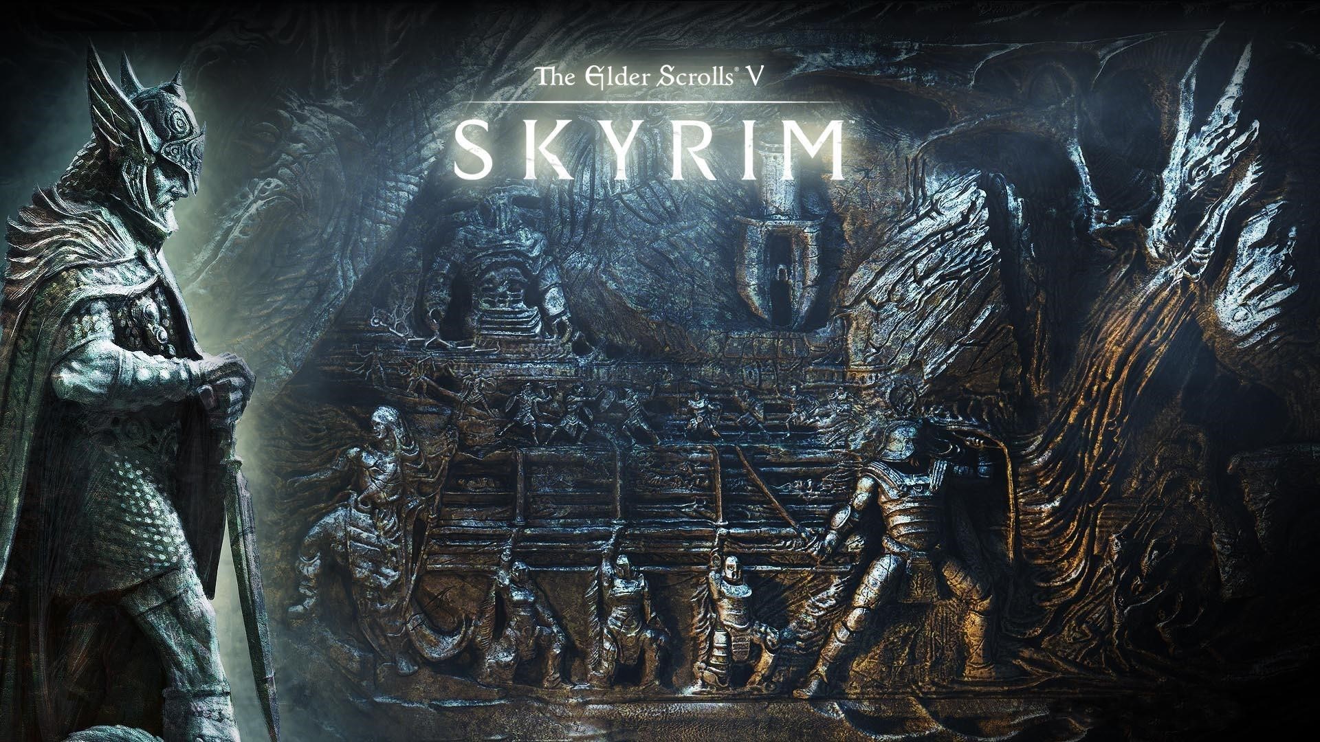 The Elder Scrolls V: Skyrim game art HD Wallpaper