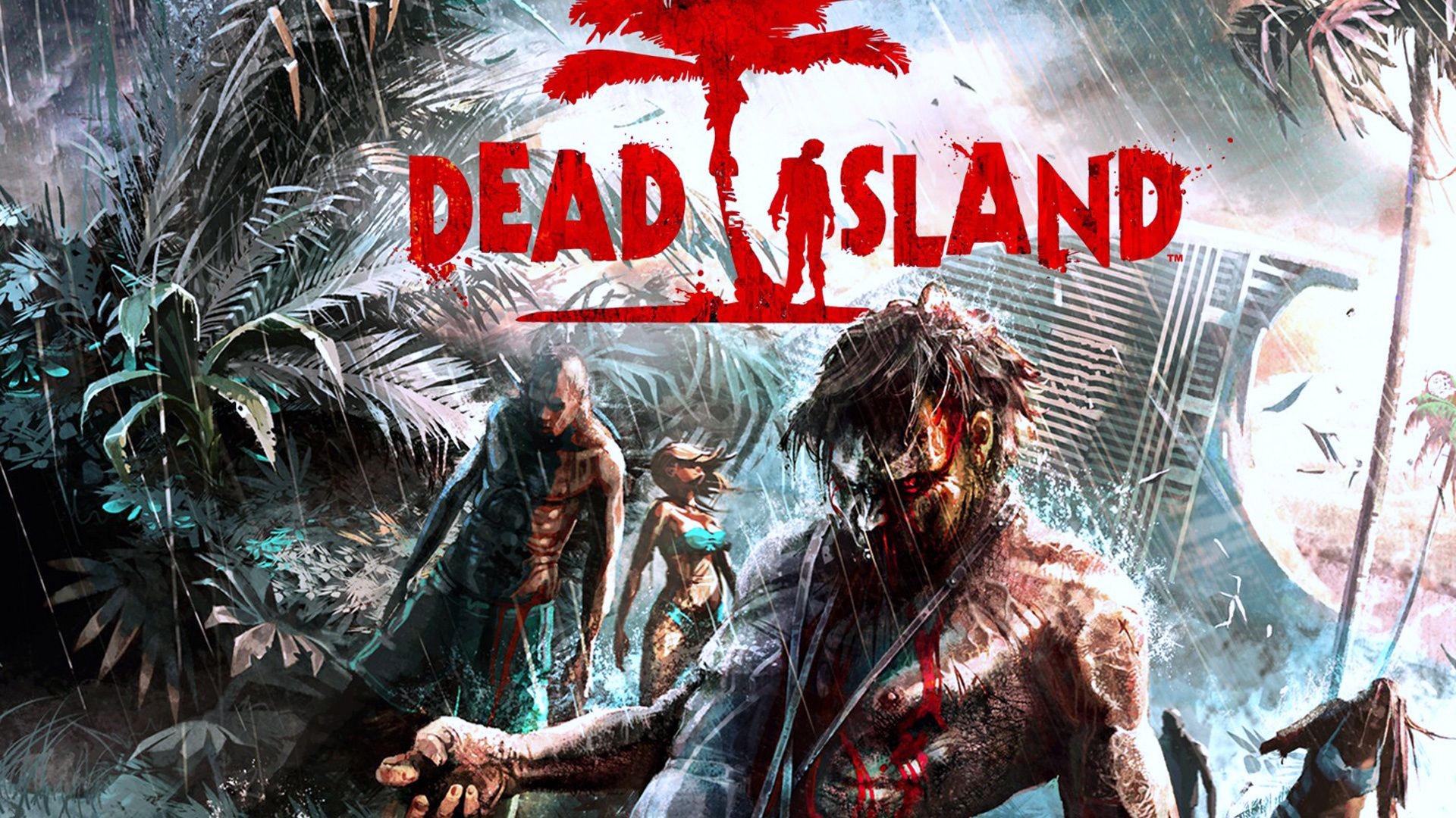 Dead Island video game cover art with zombies HD Wallpaper