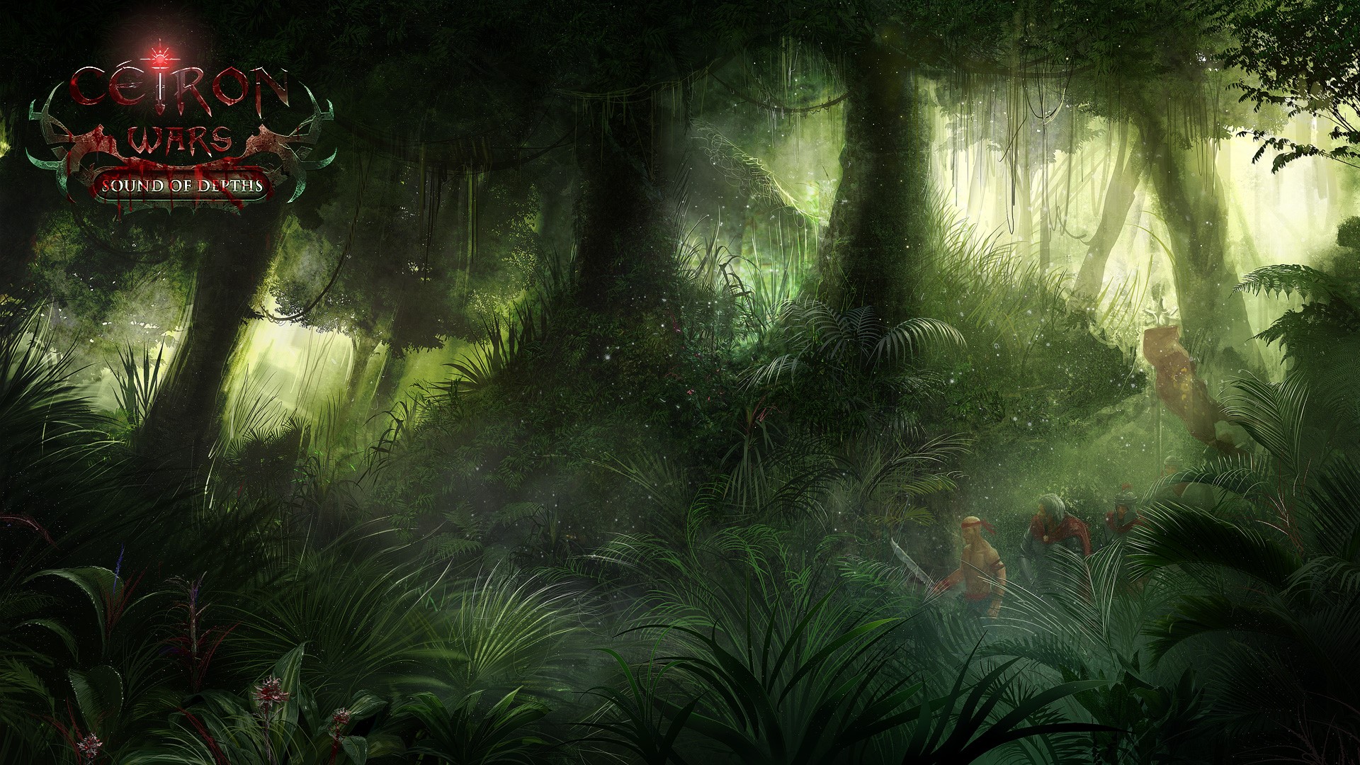 Ceiron Wars Sound of Deaths jungle scene HD Wallpaper