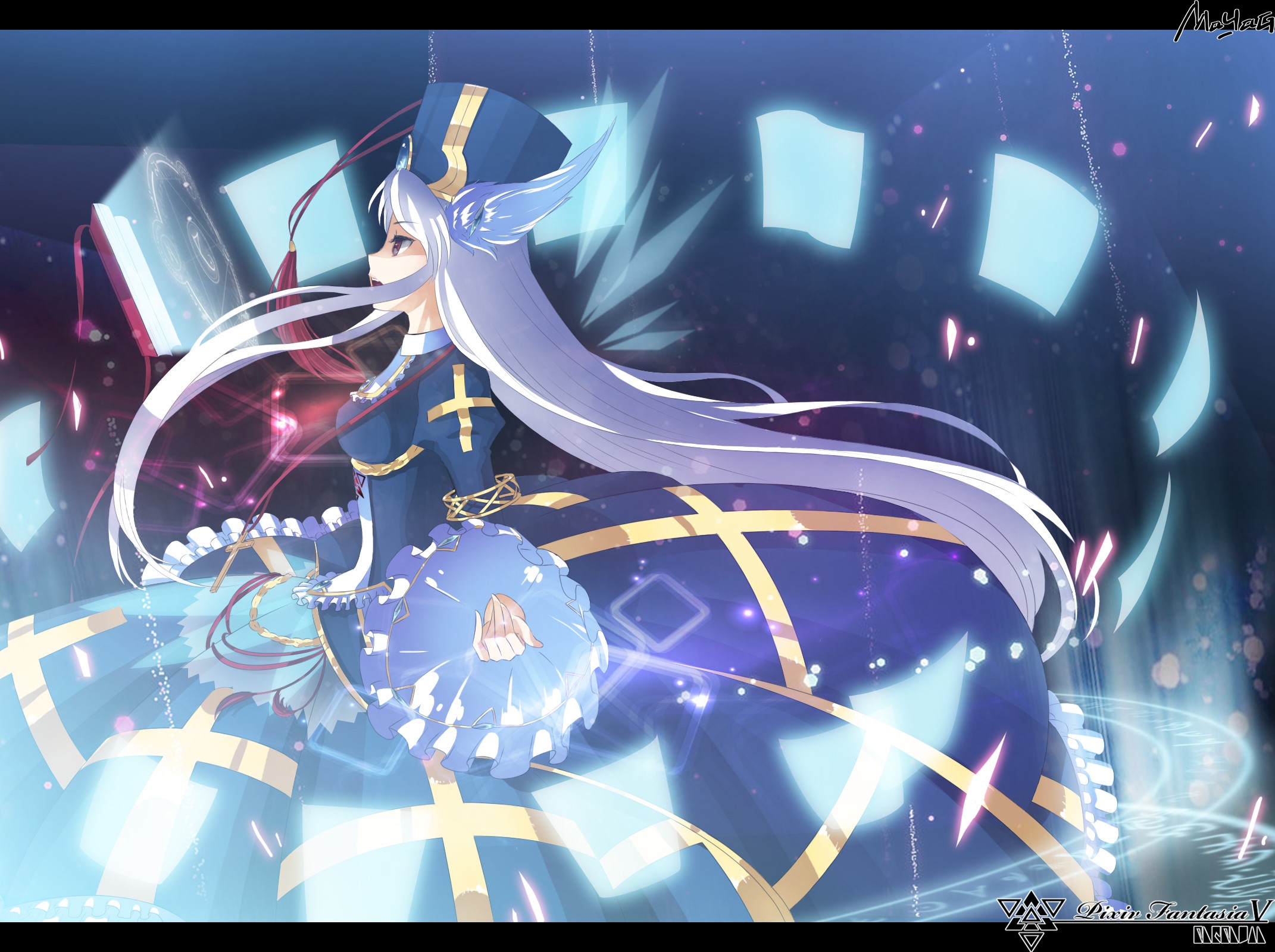 Girl from Pixiv Fantasia V HD Wallpaper