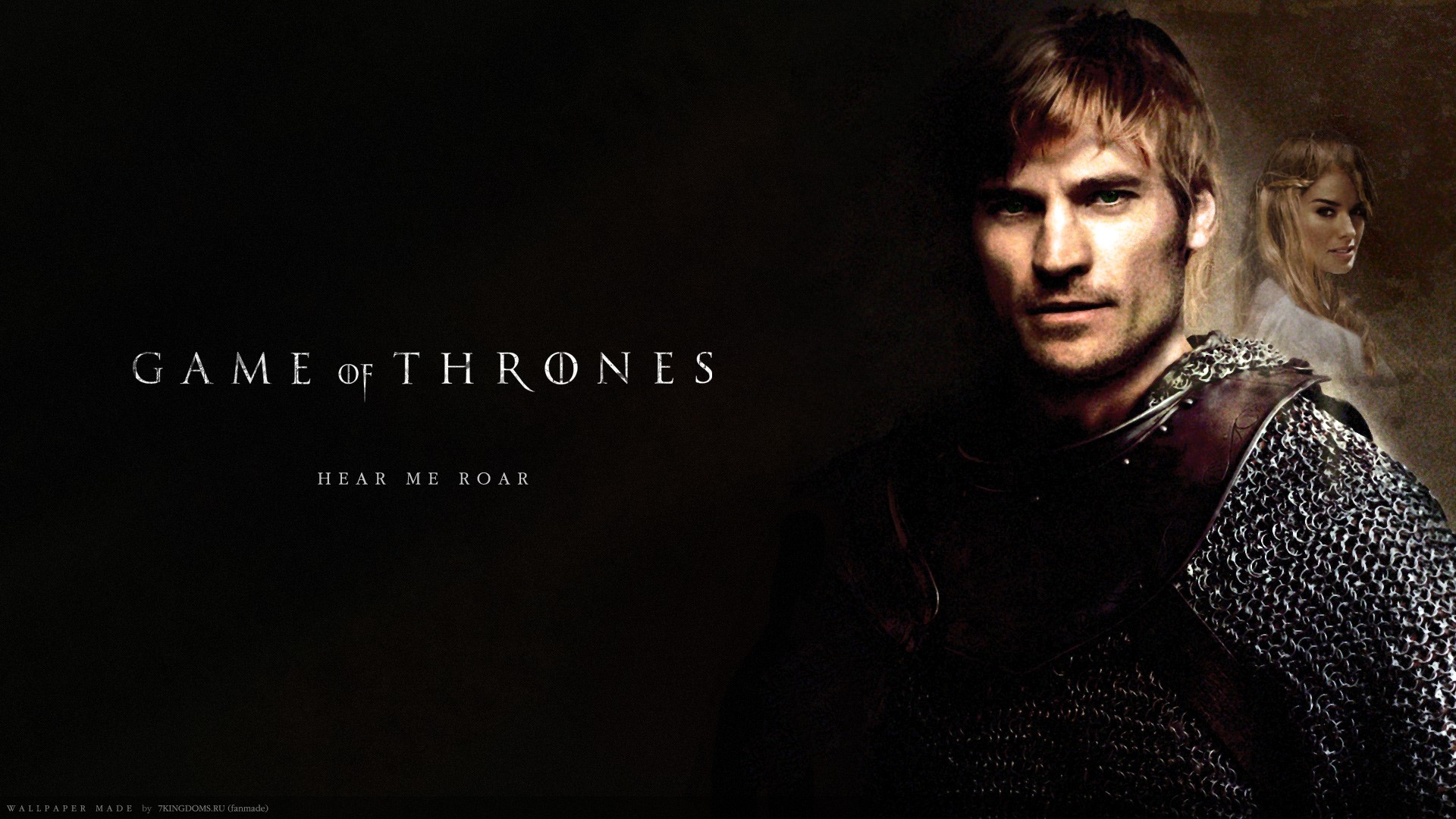 Jaime Lannister and Cersei Lannister from Game of Thrones HD Wallpaper