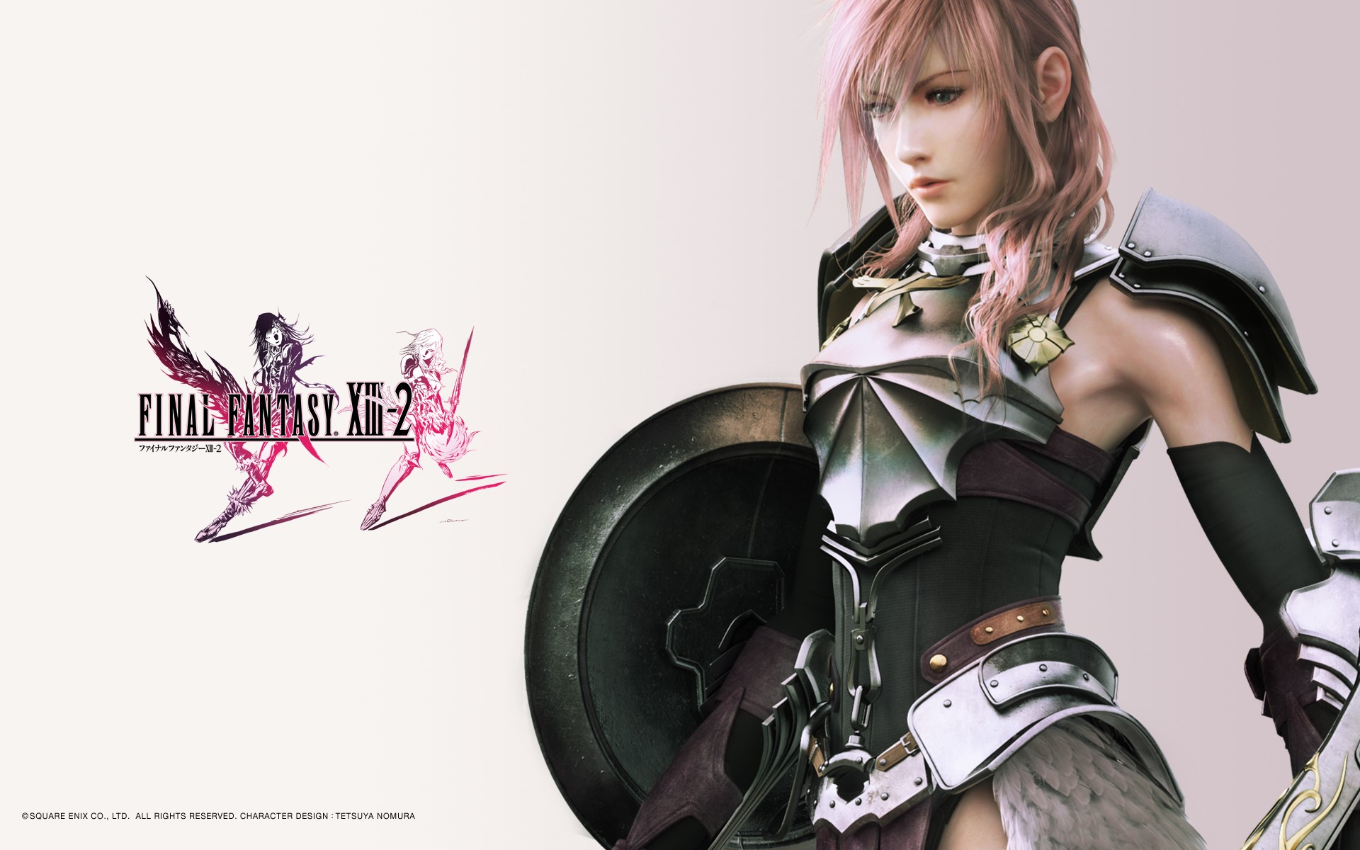 Lightning from Final Fantasy XIII-2 HD Wallpaper