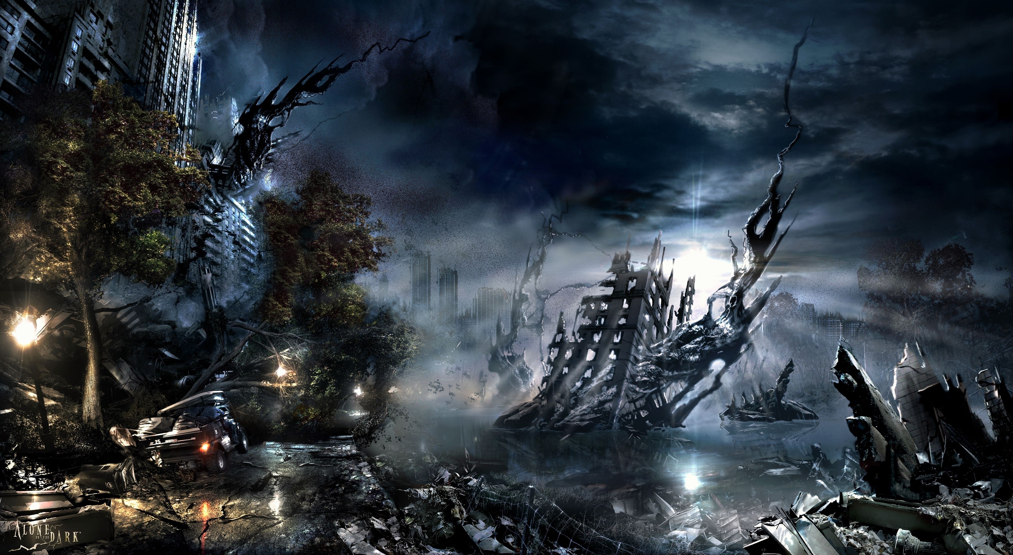 4K Alone in the Dark HD Wallpaper