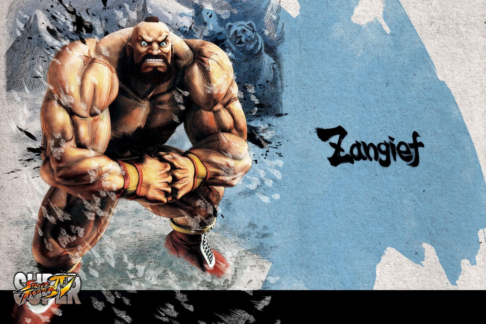 Zangief from Street Fighter IV HD Wallpaper