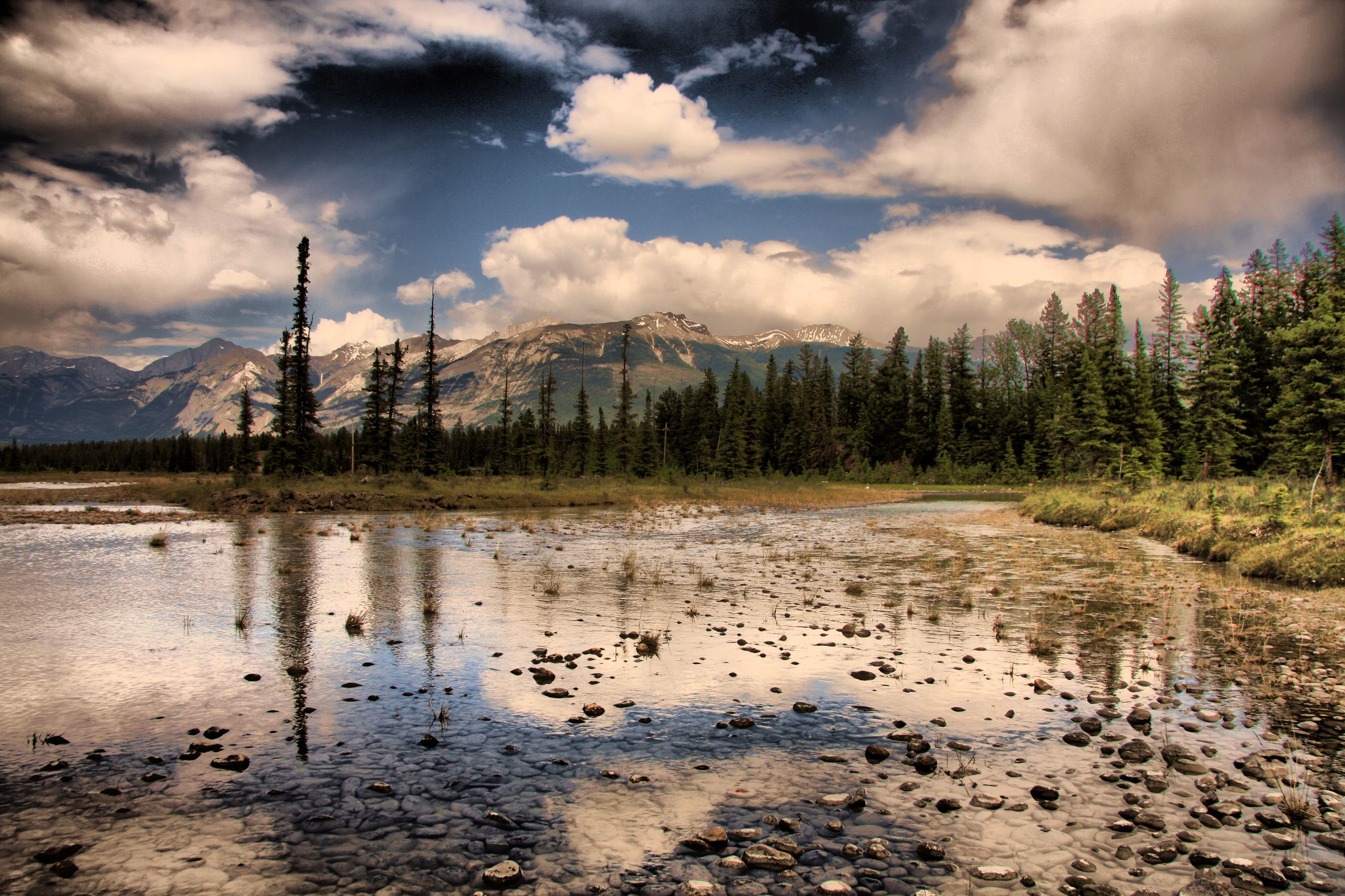 4K Jasper National Park Canada Landscape HD Wallpaper