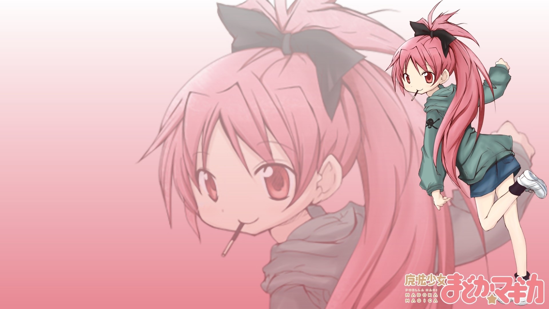 Madoka Kaname from Mahou Shoujo Madoka Magica HD Wallpaper