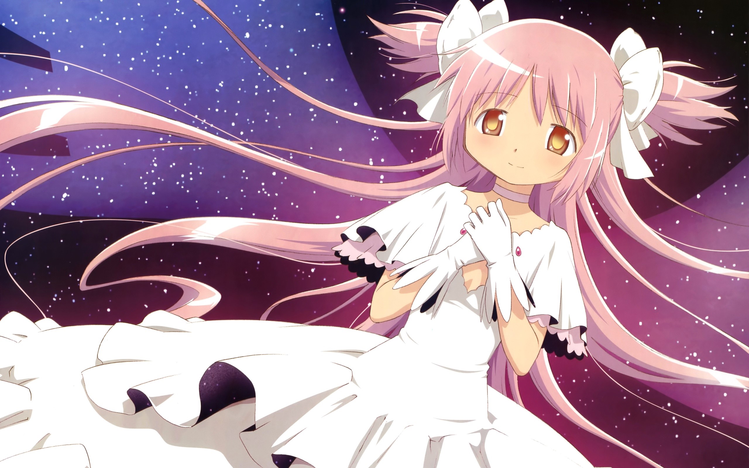 Madoka Kaname from Puella Magi Madoka Magica HD Wallpaper