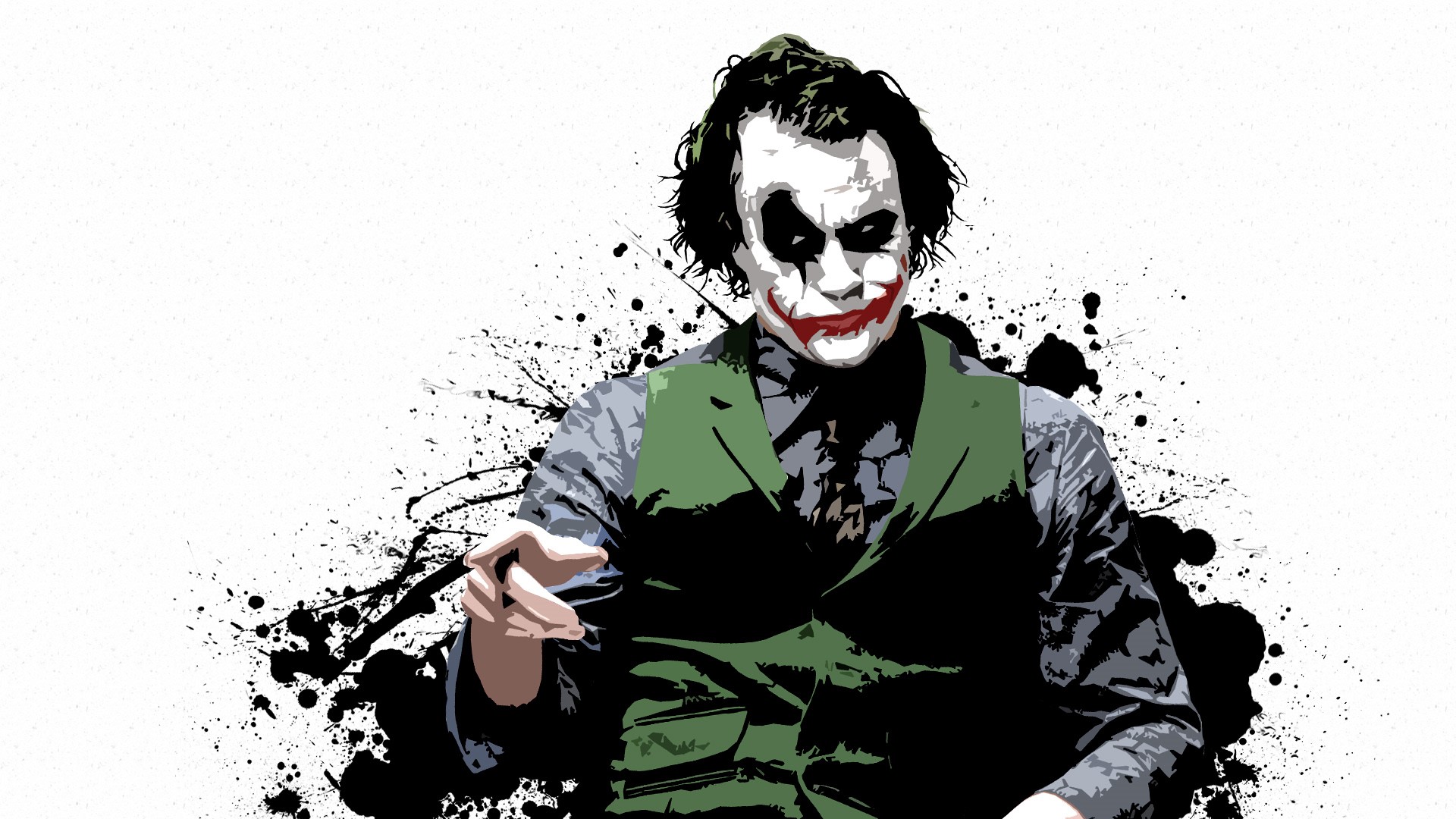 The Joker from The Dark Knight HD Wallpaper