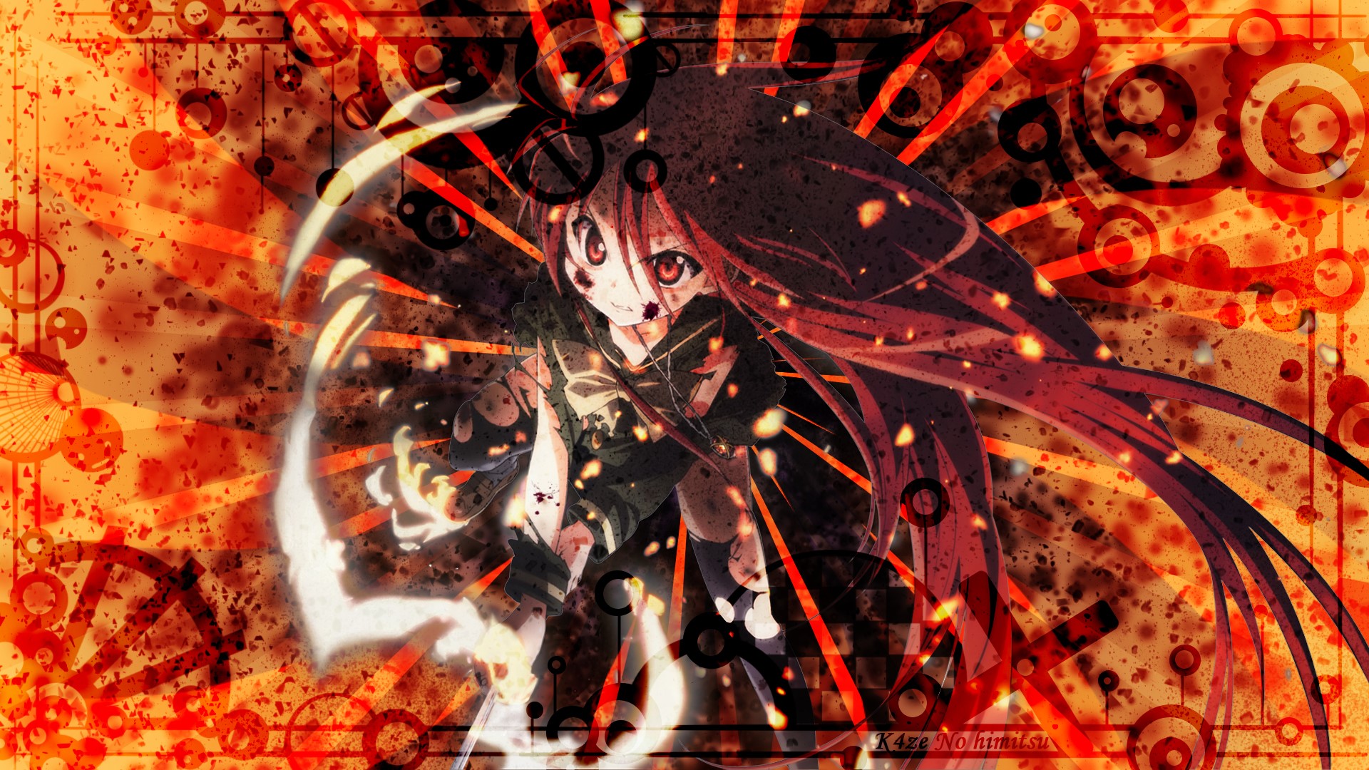 Shana from Shakugan no Shana HD Wallpaper