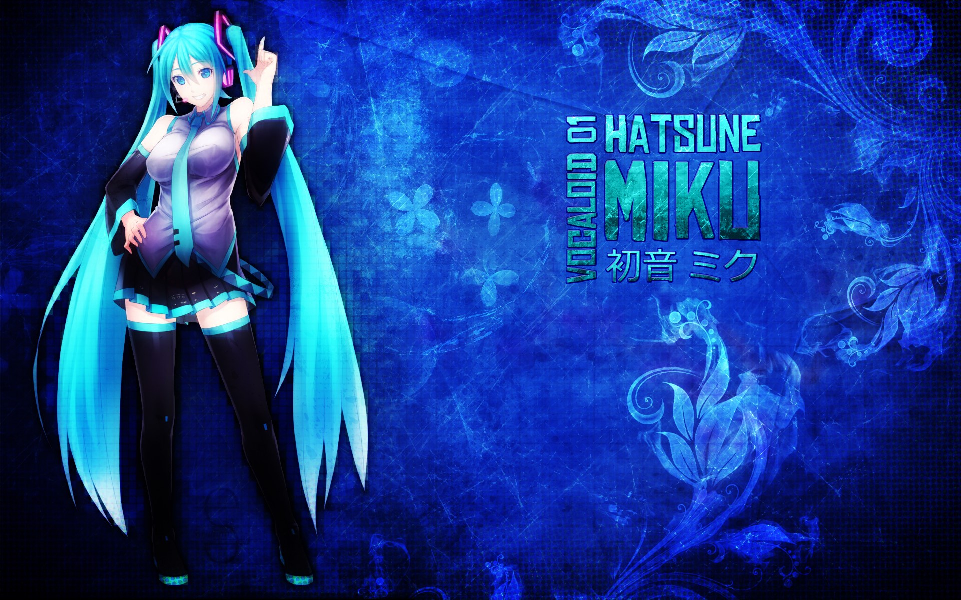 Hatsune Miku Vocaloid HD Wallpaper