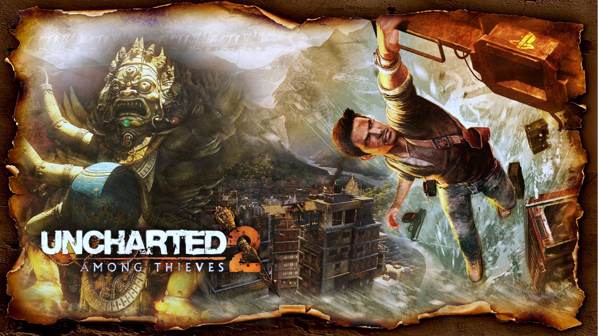Nathan Drake from Uncharted 2 Among Thieves HD Wallpaper