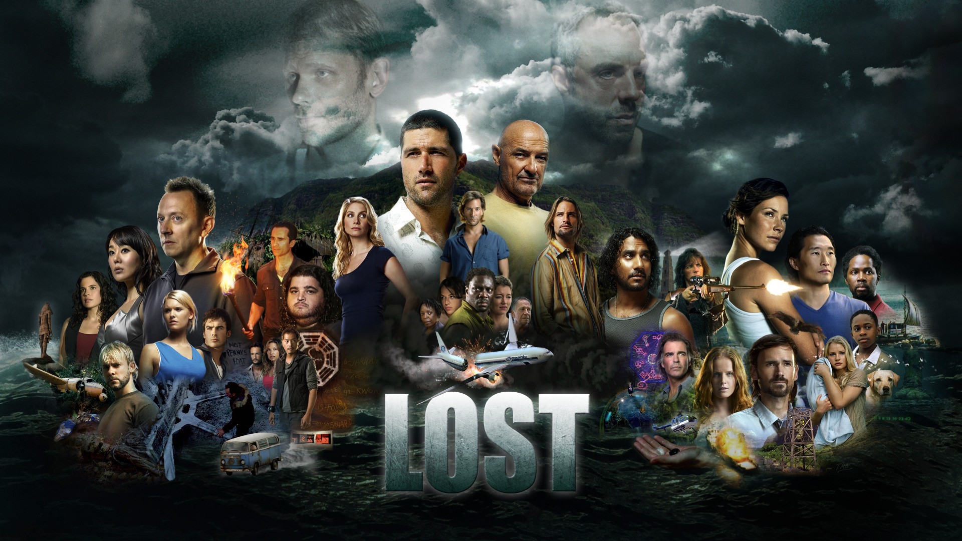 Lost TV Series Poster HD Wallpaper