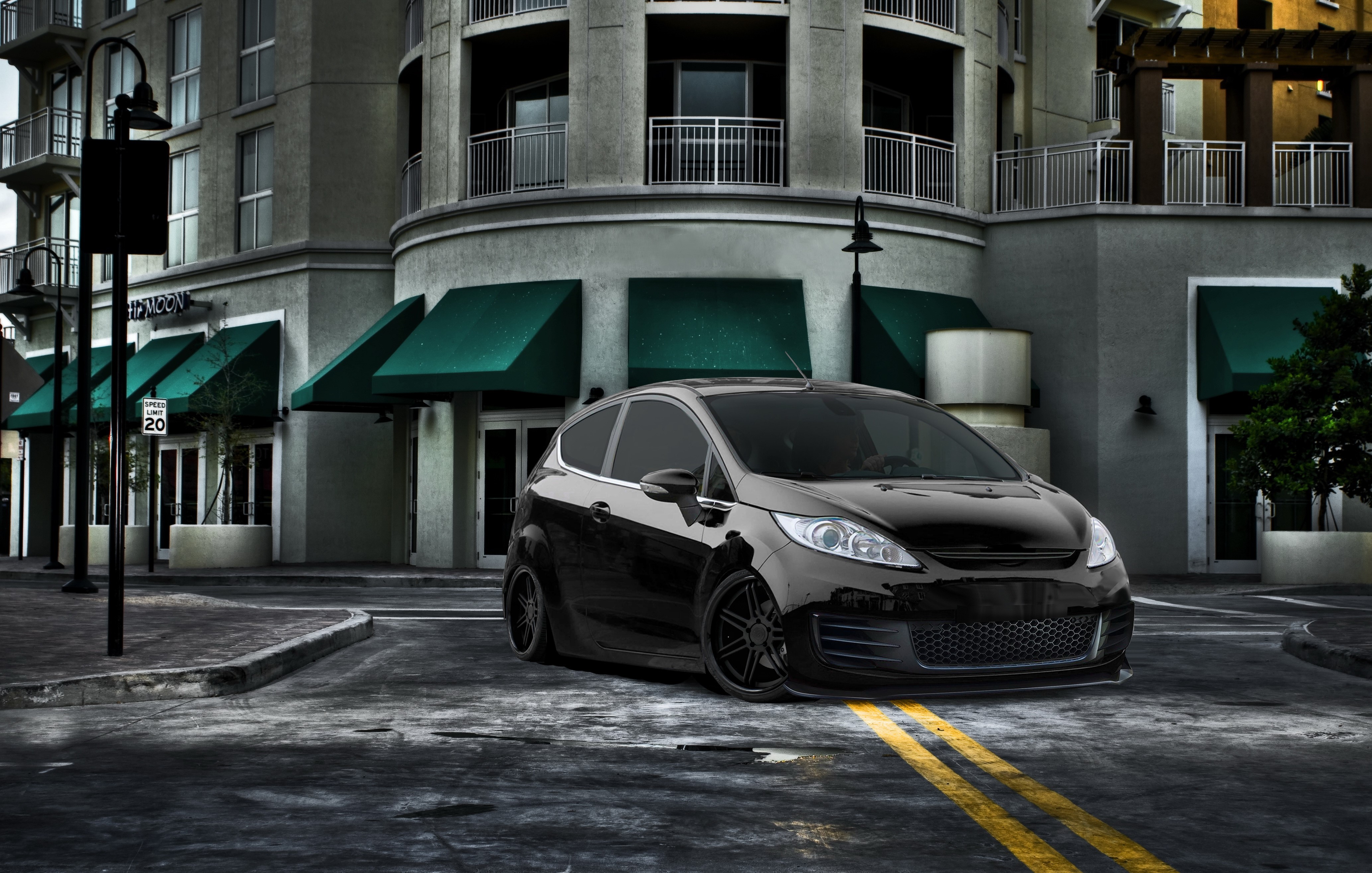 4K Ford Fiesta HD Wallpaper