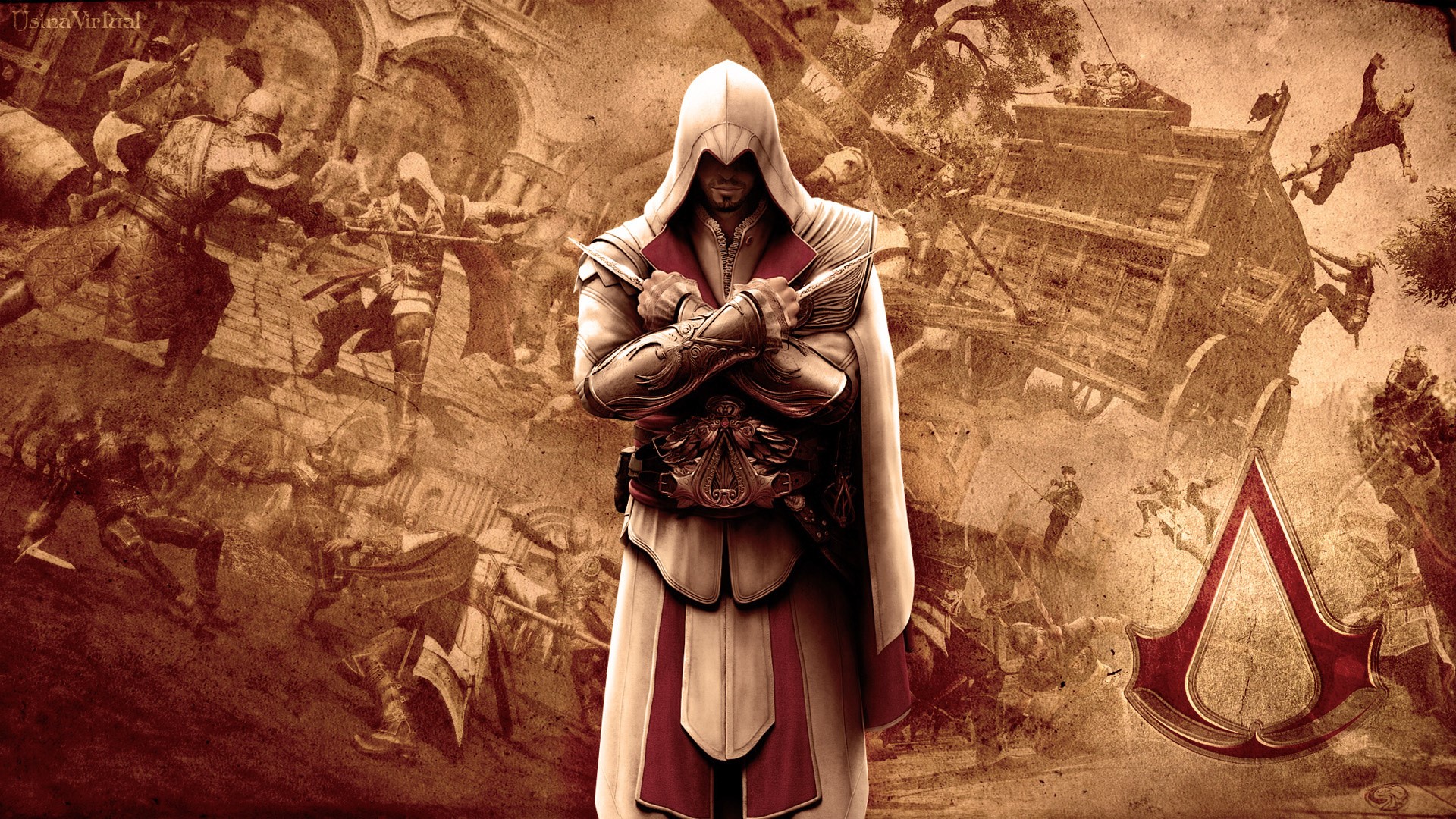 Ezio Auditore from Assassin's Creed HD Wallpaper