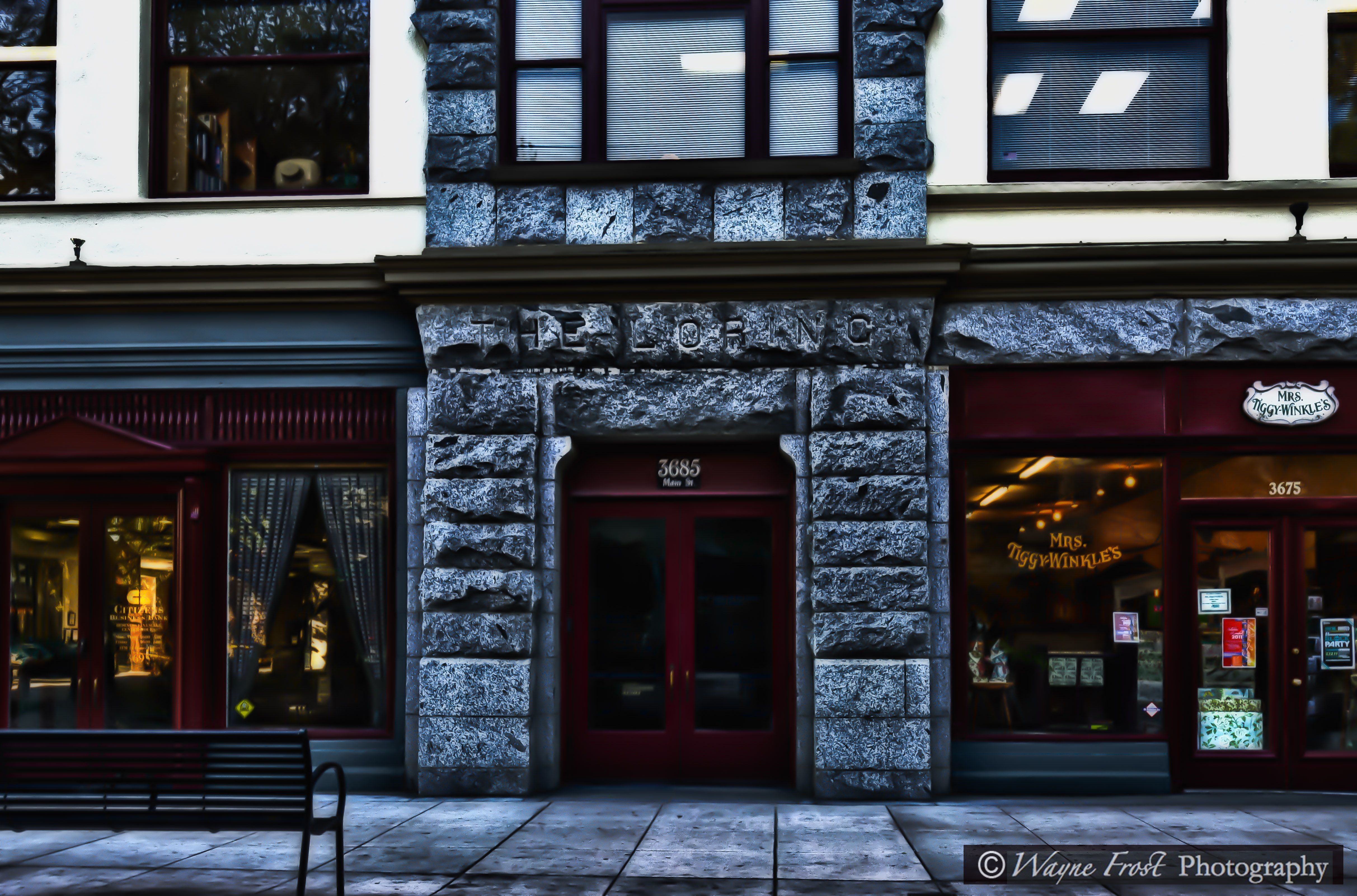 The Lornc Building with Mrs. Tiggywinkles Storefront HD Wallpaper