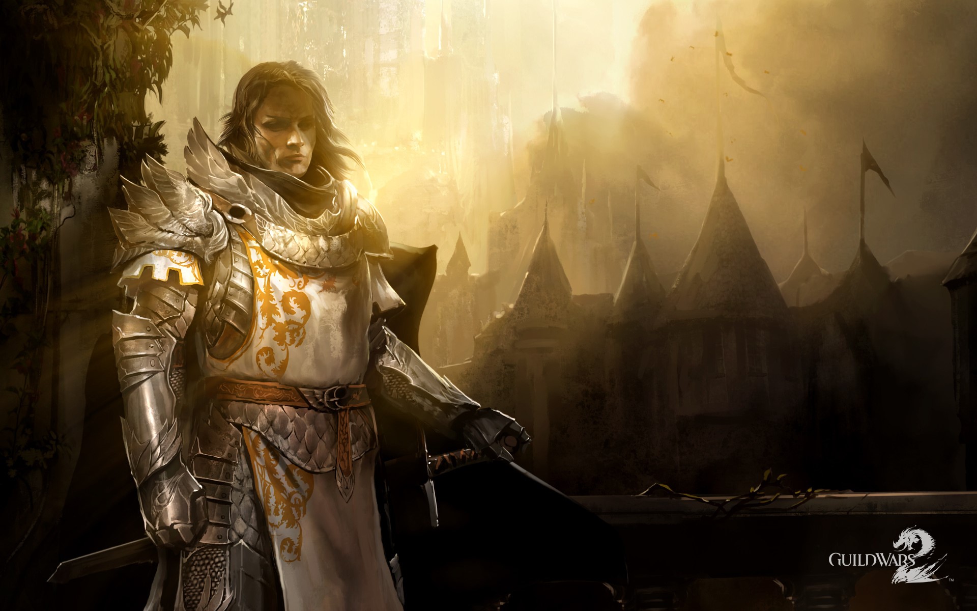 Knight from Guild Wars 2 HD Wallpaper