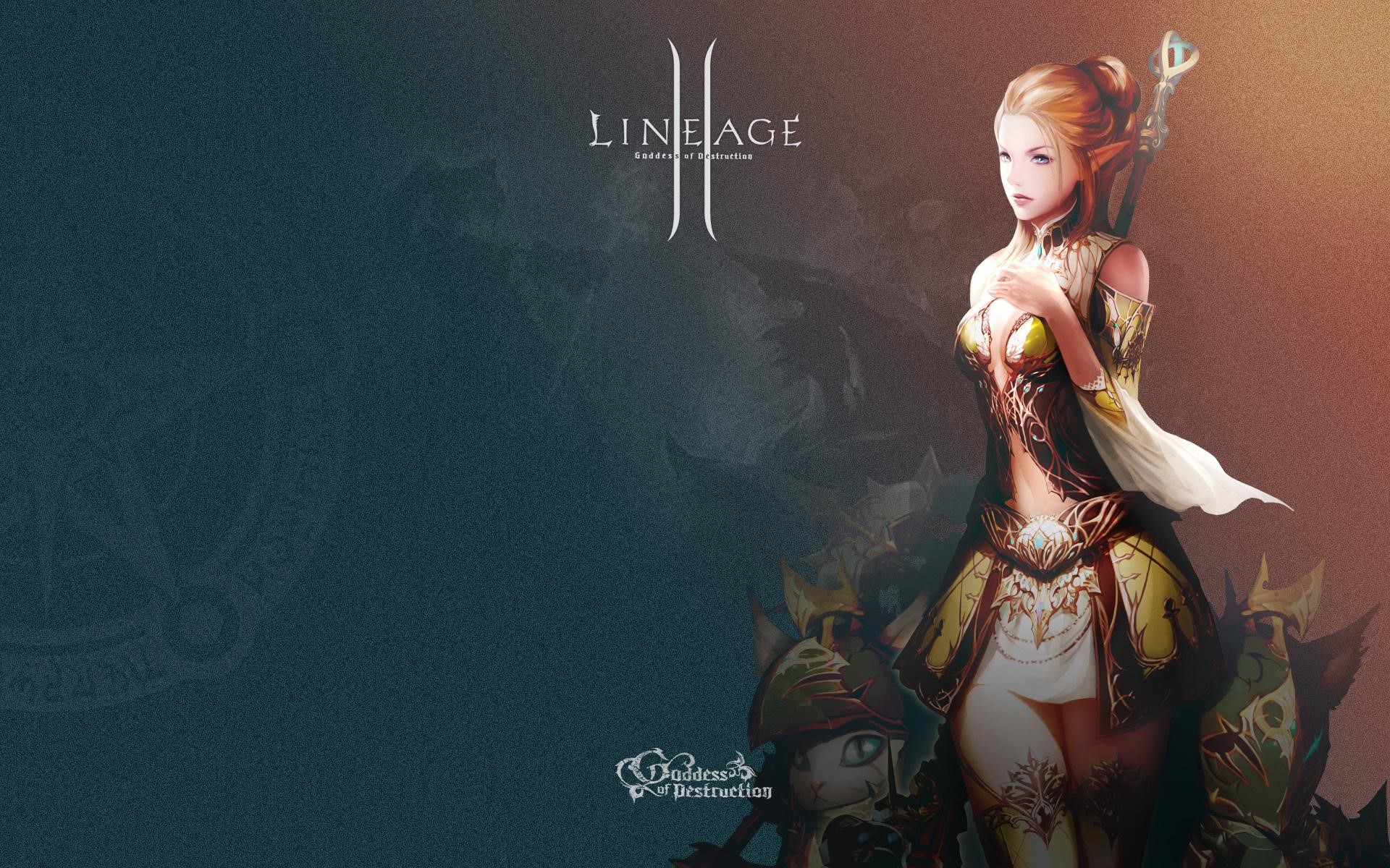Lineage 2 Goddess of Destruction Elf Warrior HD Wallpaper