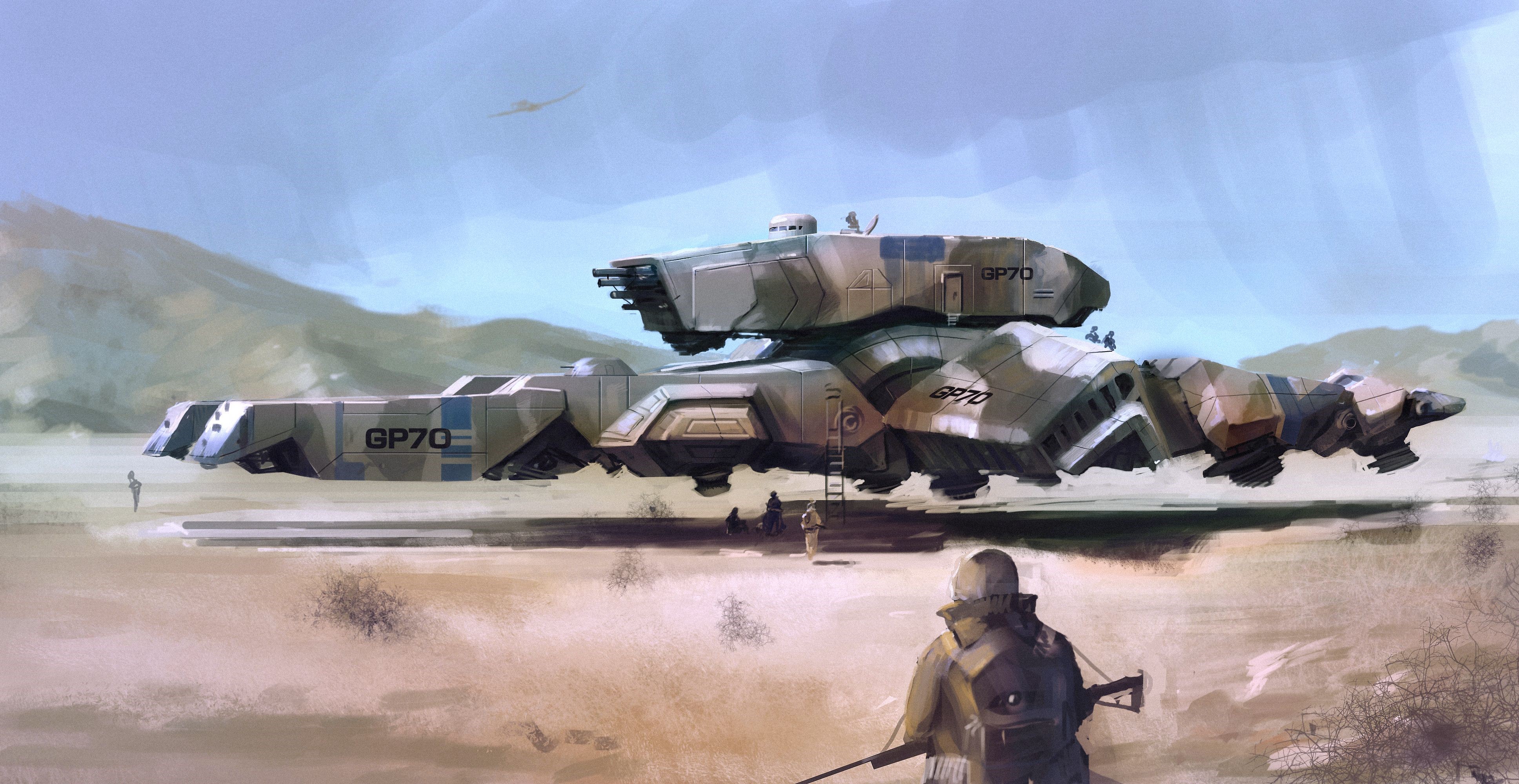 4K Technics Fantasy HD Wallpaper