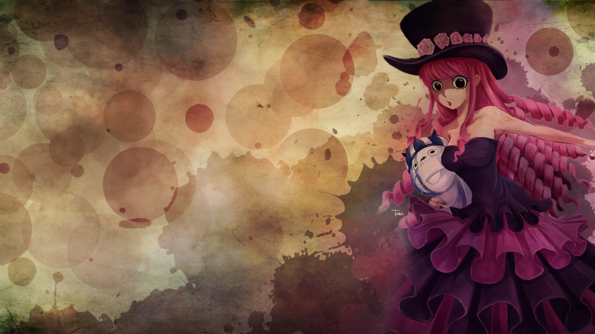 Perona from One Piece holding Chopper HD Wallpaper