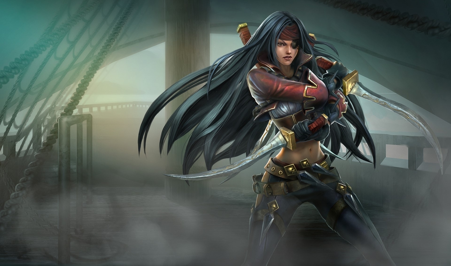 Miss Fortune from League of Legends HD Wallpaper