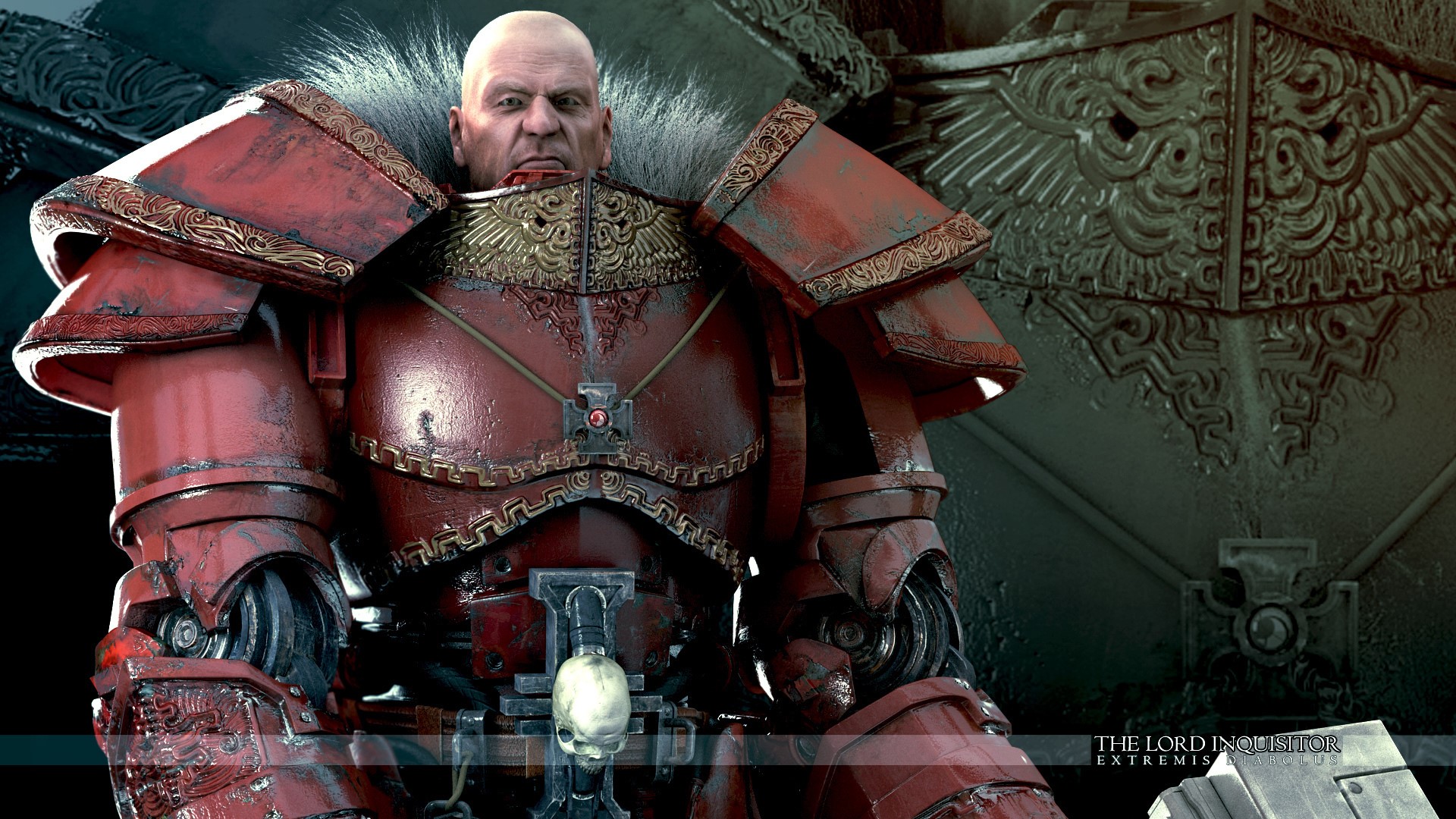 Lord Inquisitor from Warhammer 40000 HD Wallpaper