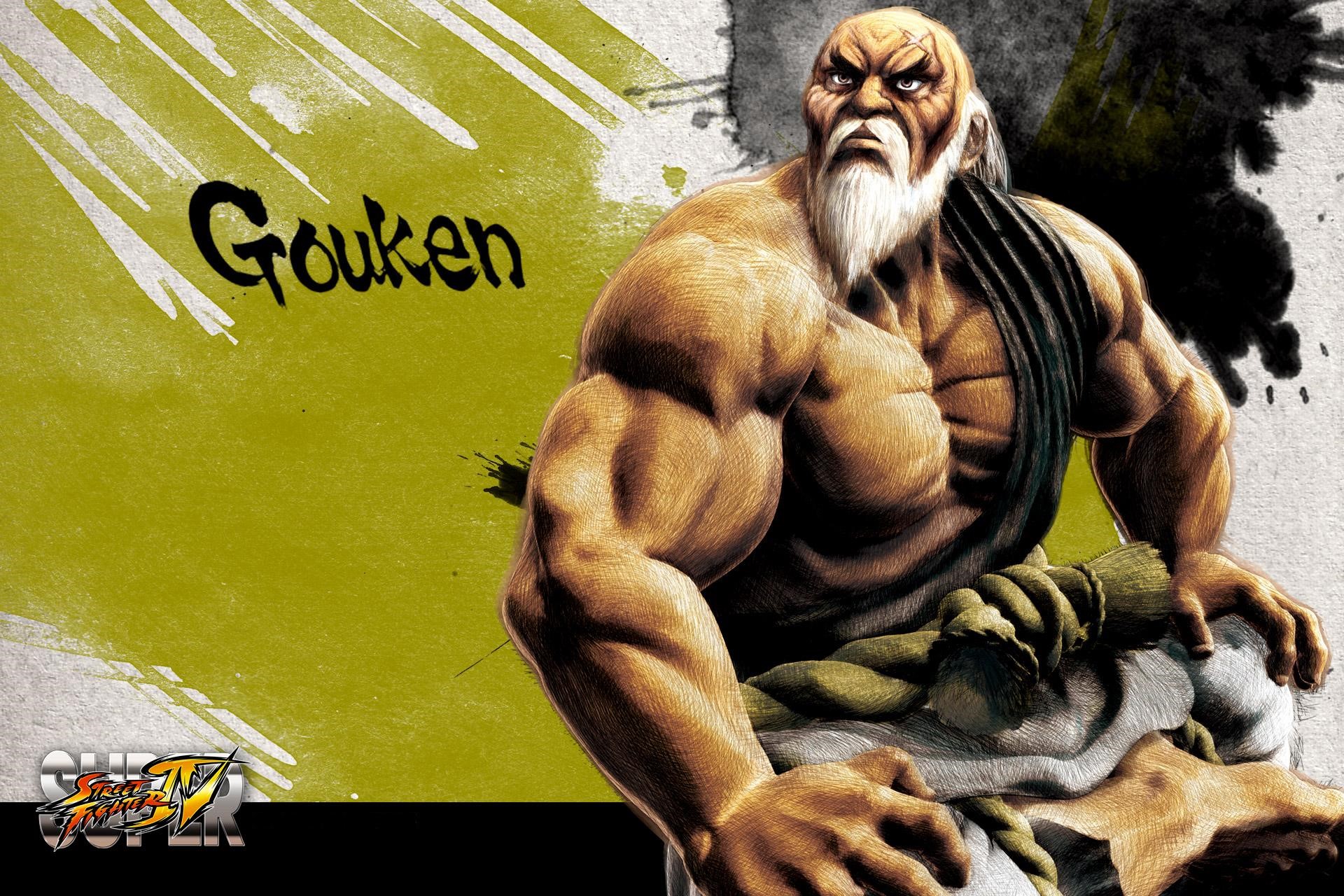 Gouken from Street Fighter IV HD Wallpaper