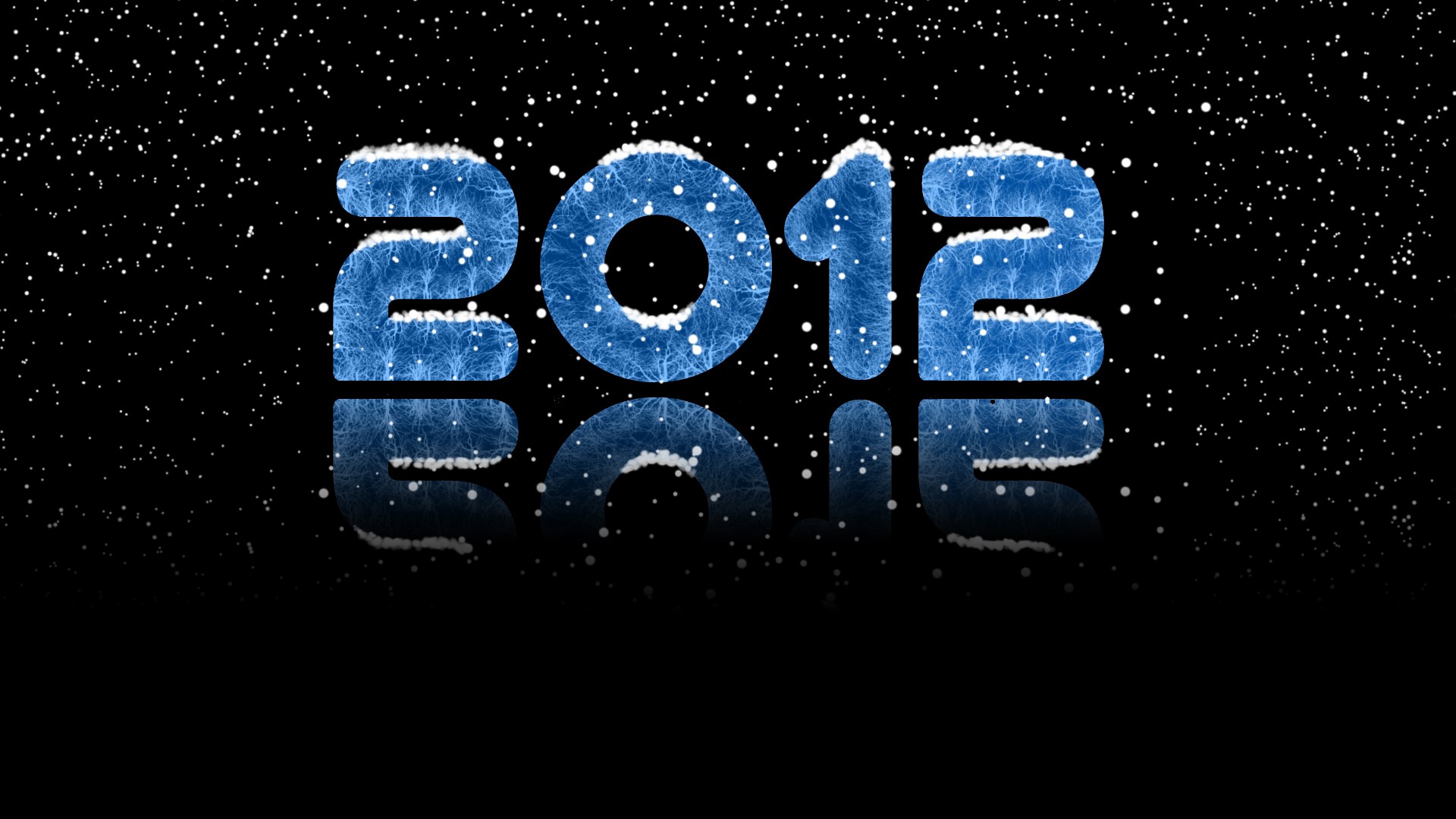 2012 New Year's Eve winter celebration HD Wallpaper