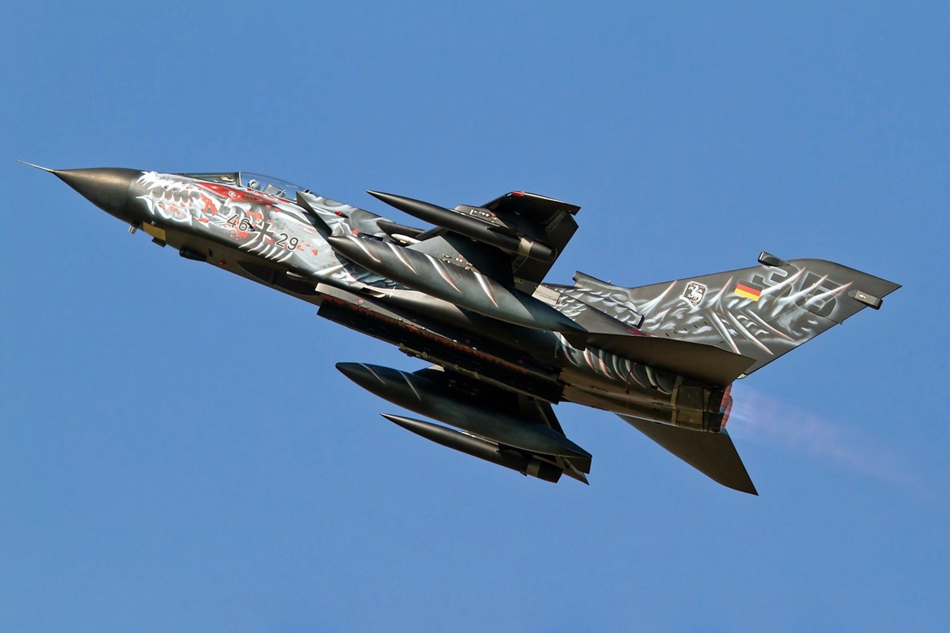 German Air Force Tornado Fighter Jet HD Wallpaper