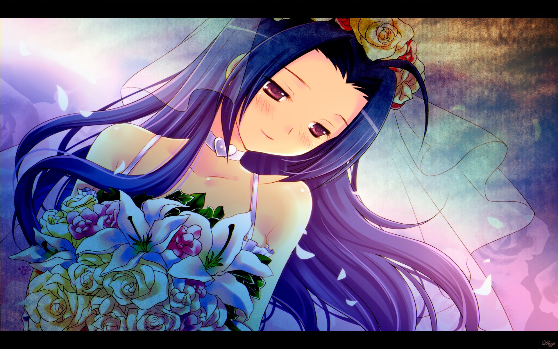 Idolmaster Xenoglossia: Iori Minase Wedding HD Wallpaper
