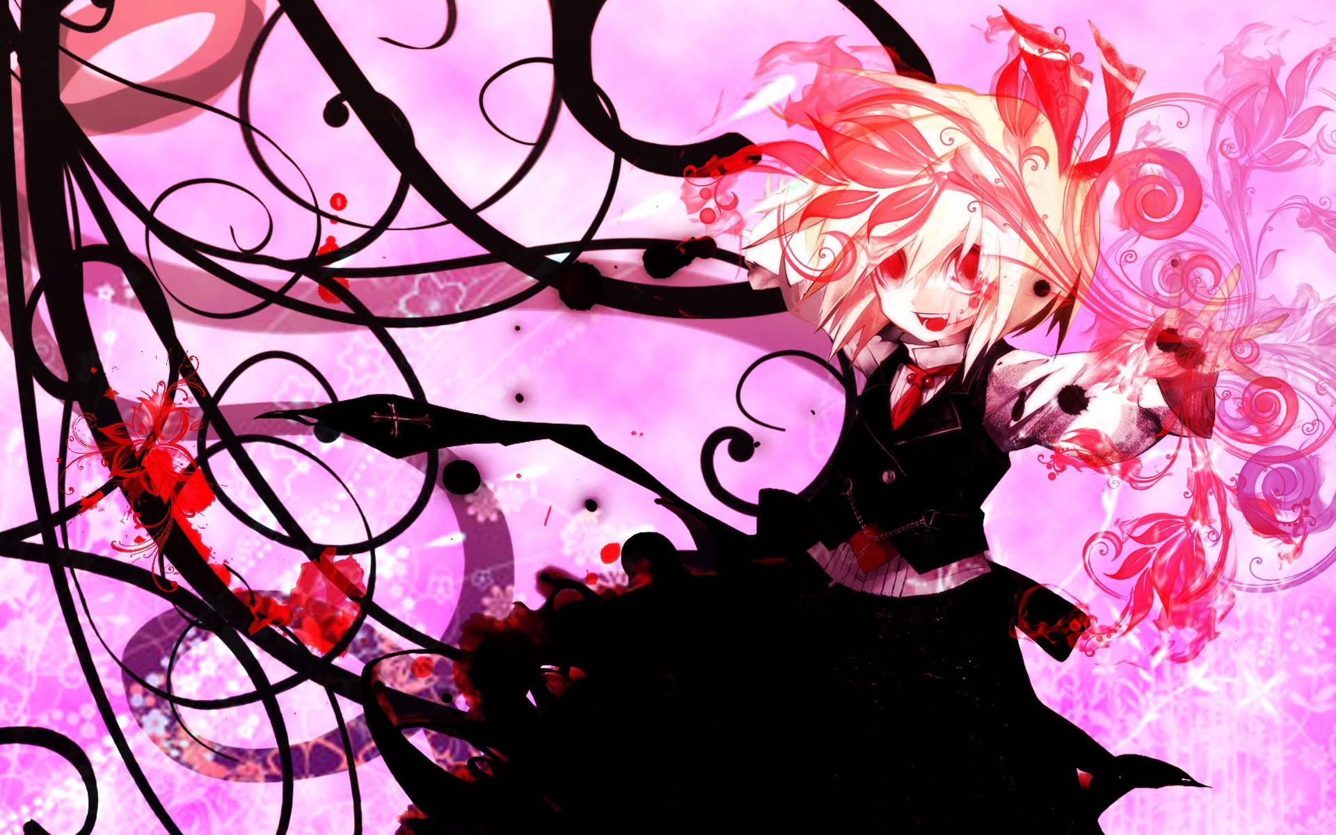 Remilia Scarlet from Touhou Project HD Wallpaper