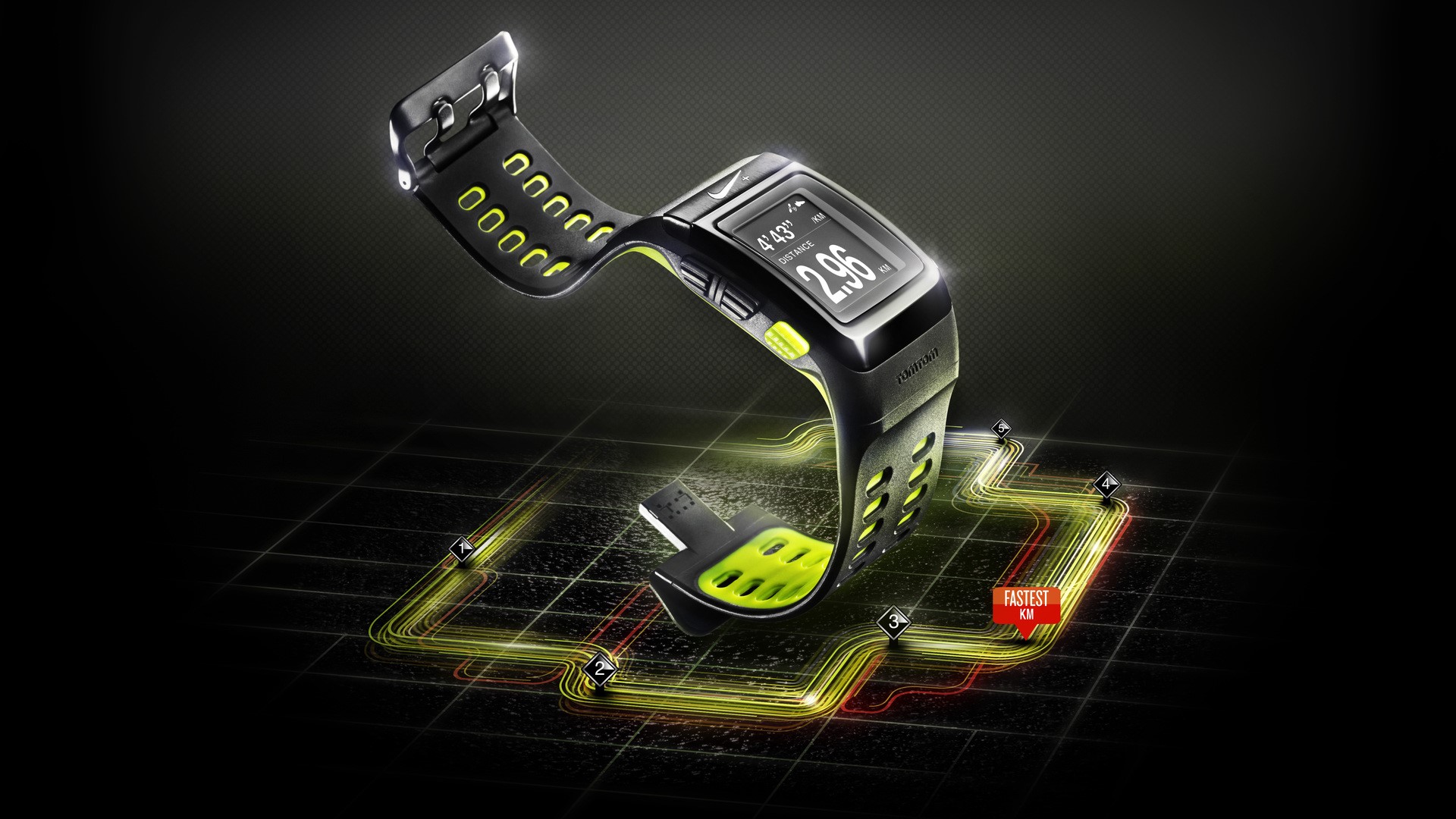 Nike running watch with GPS tracking HD Wallpaper
