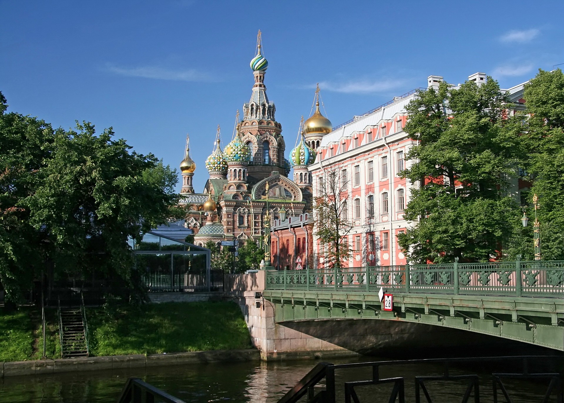 Church of the Savior on Spilled Blood, St. Petersburg HD Wallpaper