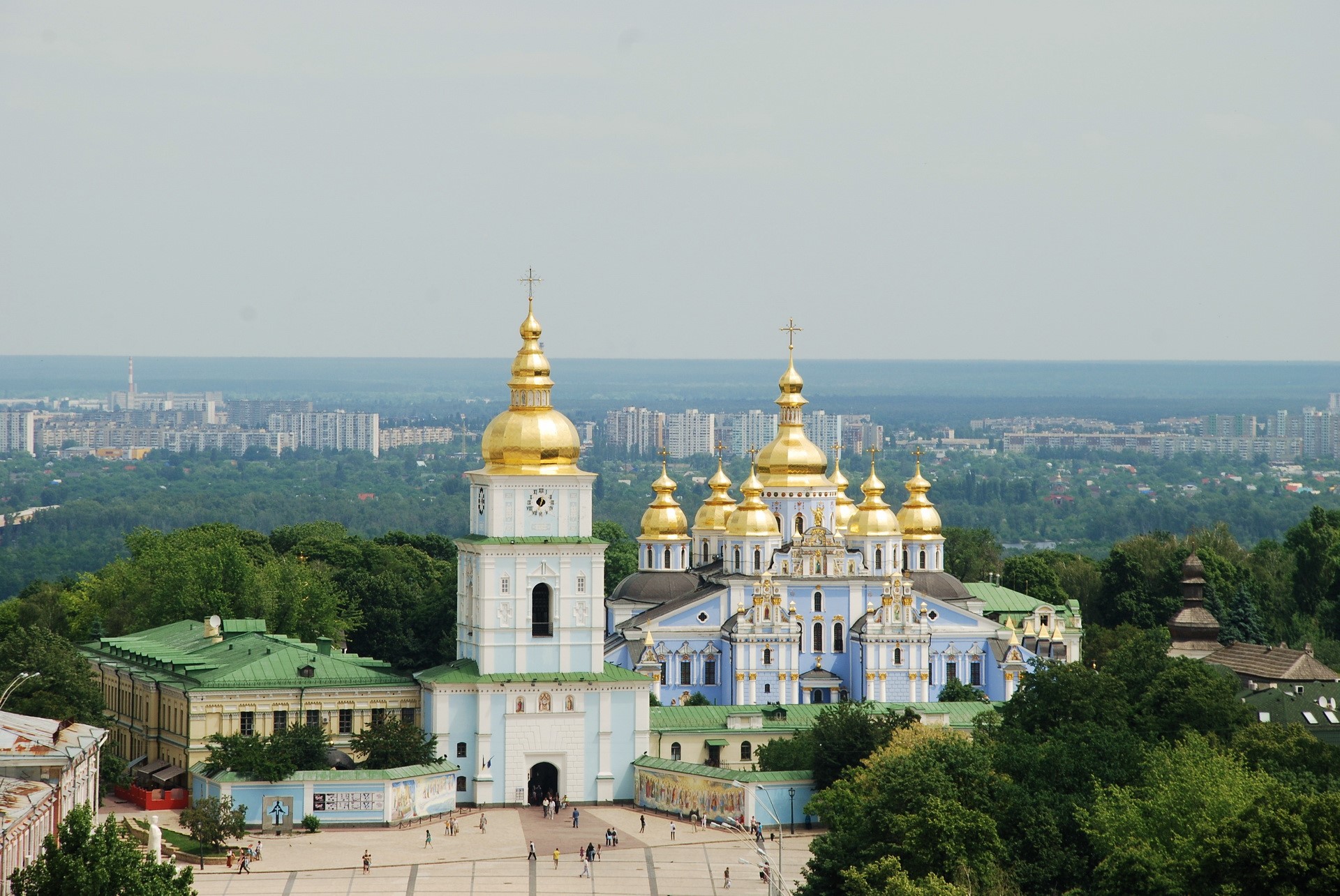 Saint Michael's Golden-Domed Monastery, Kyiv HD Wallpaper