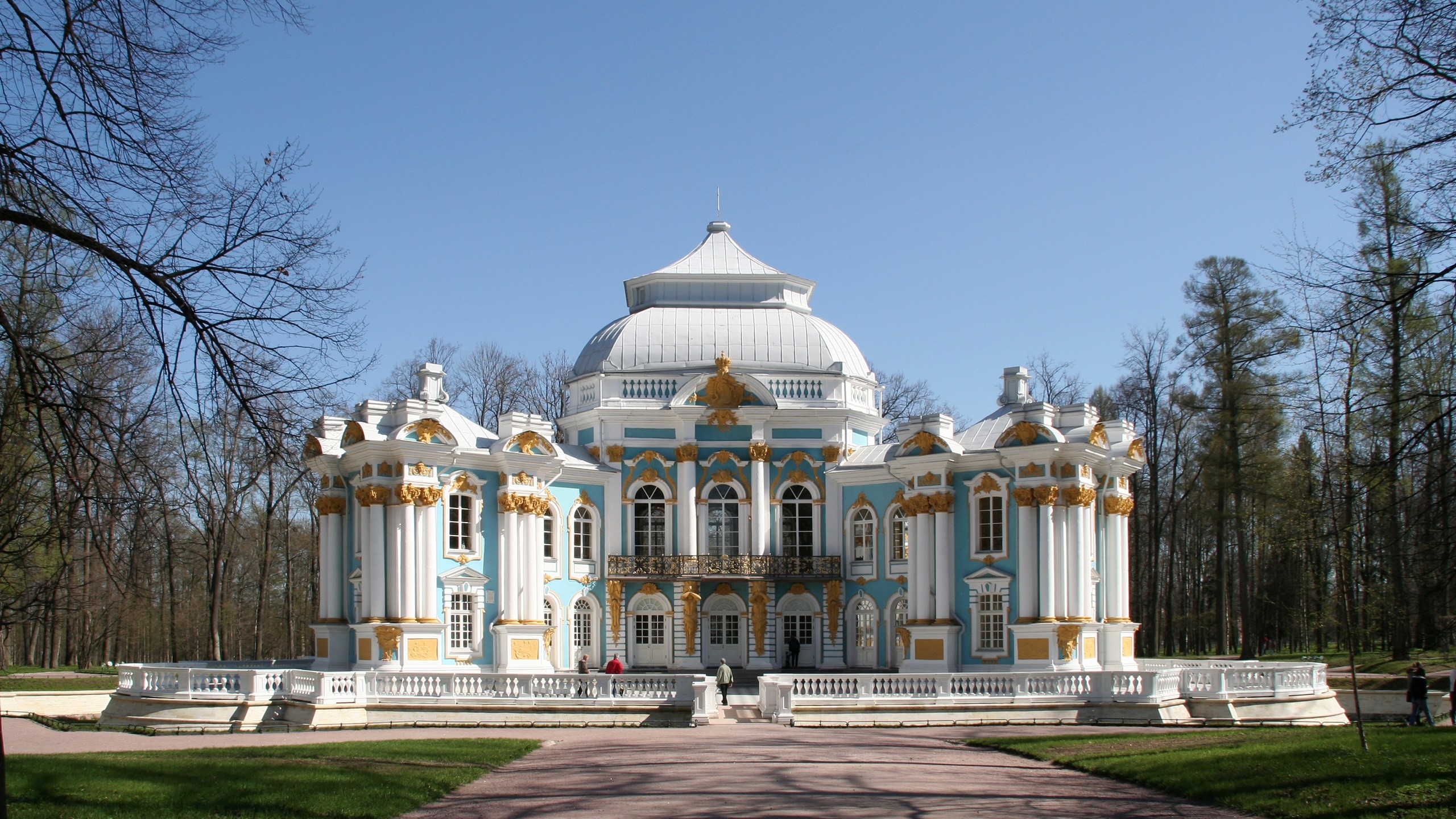 The Chinese Palace in Catherine Park, St. Petersburg HD Wallpaper