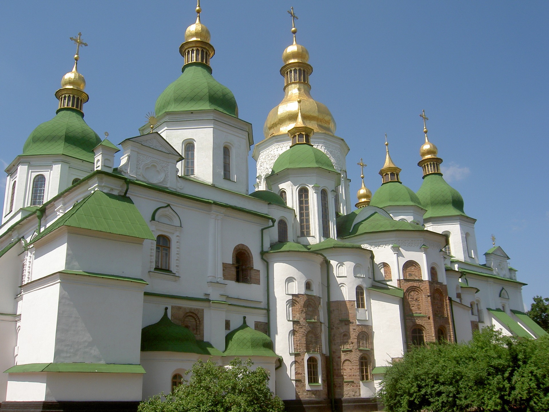 Saint Sophia Cathedral, Kyiv, Ukraine HD Wallpaper