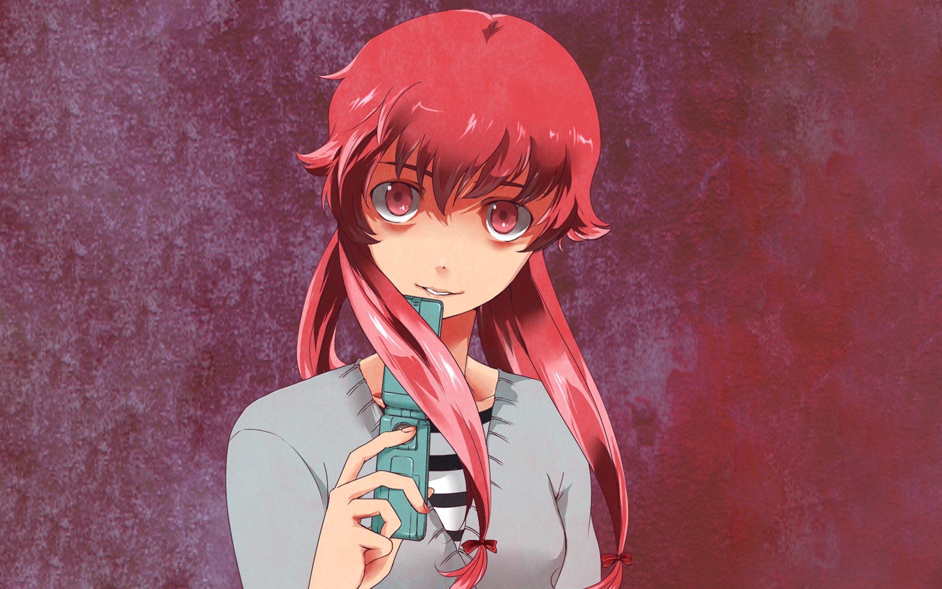 Yuno Gasai from Future Diary HD Wallpaper
