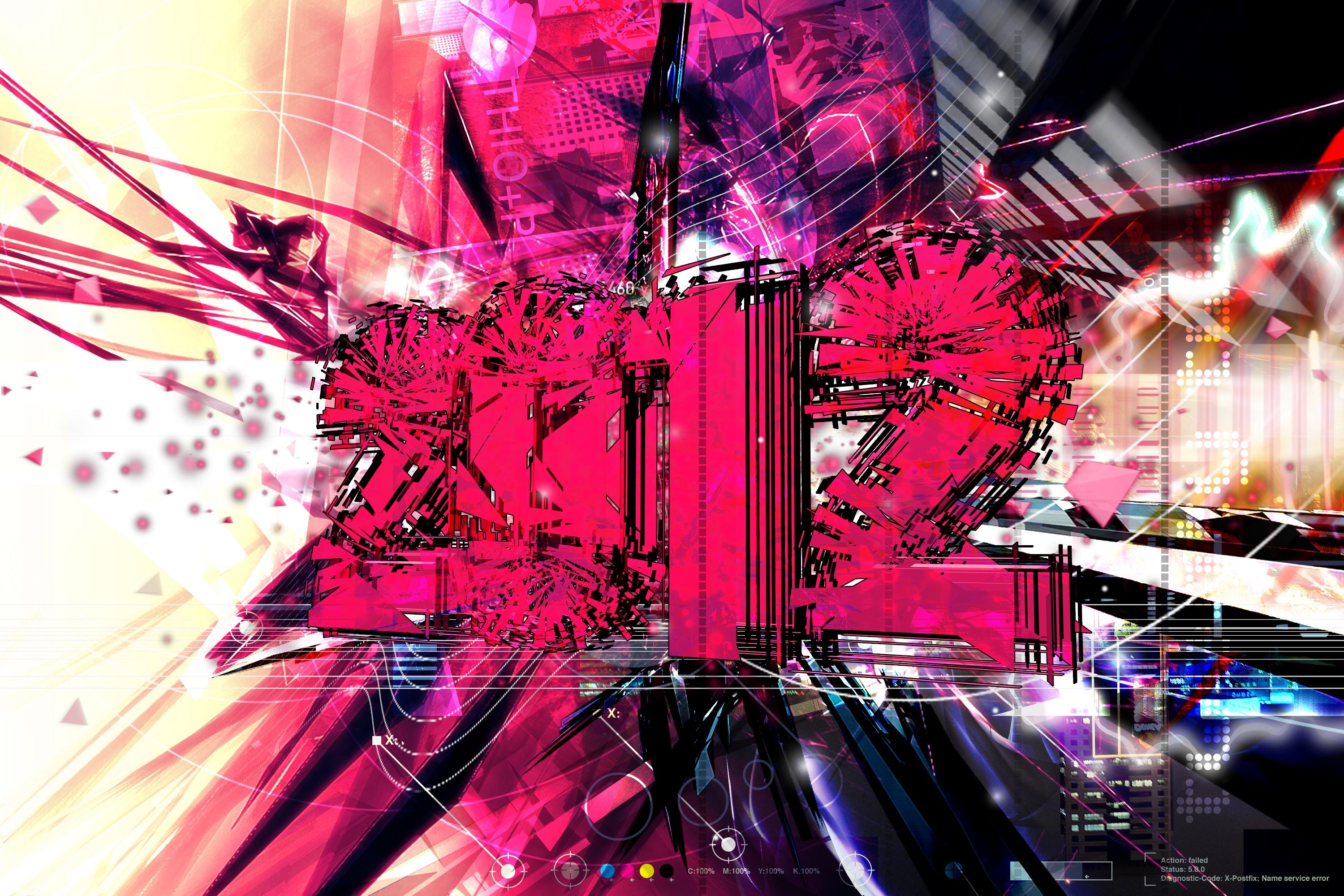Abstract 2012 Digital Art HD Wallpaper