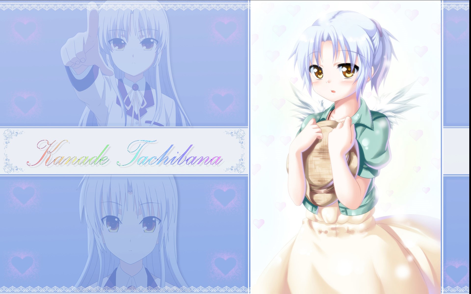 Kanade Tachibana from Angel Beats! HD Wallpaper