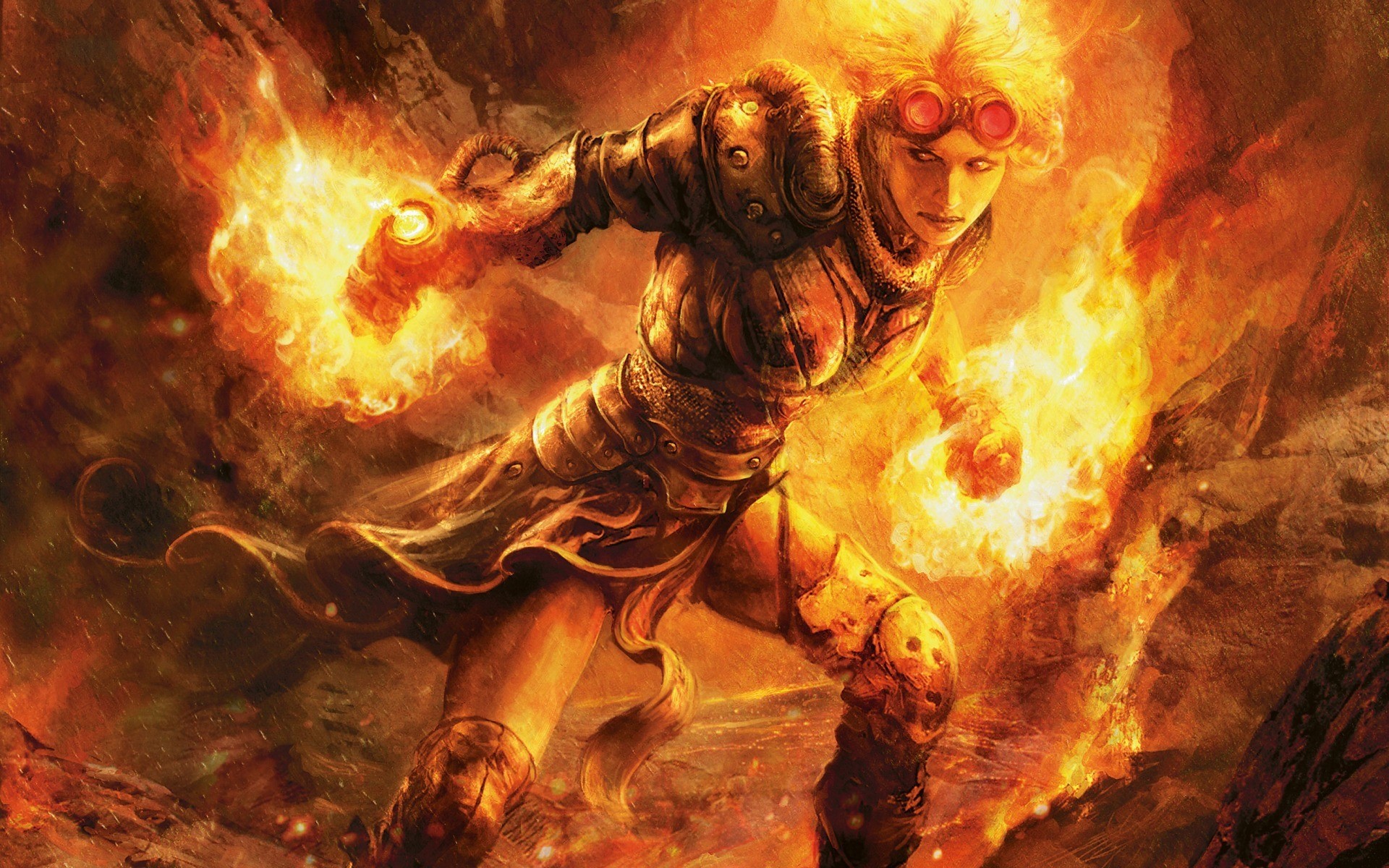 Chandra Nalaar from Magic: The Gathering HD Wallpaper