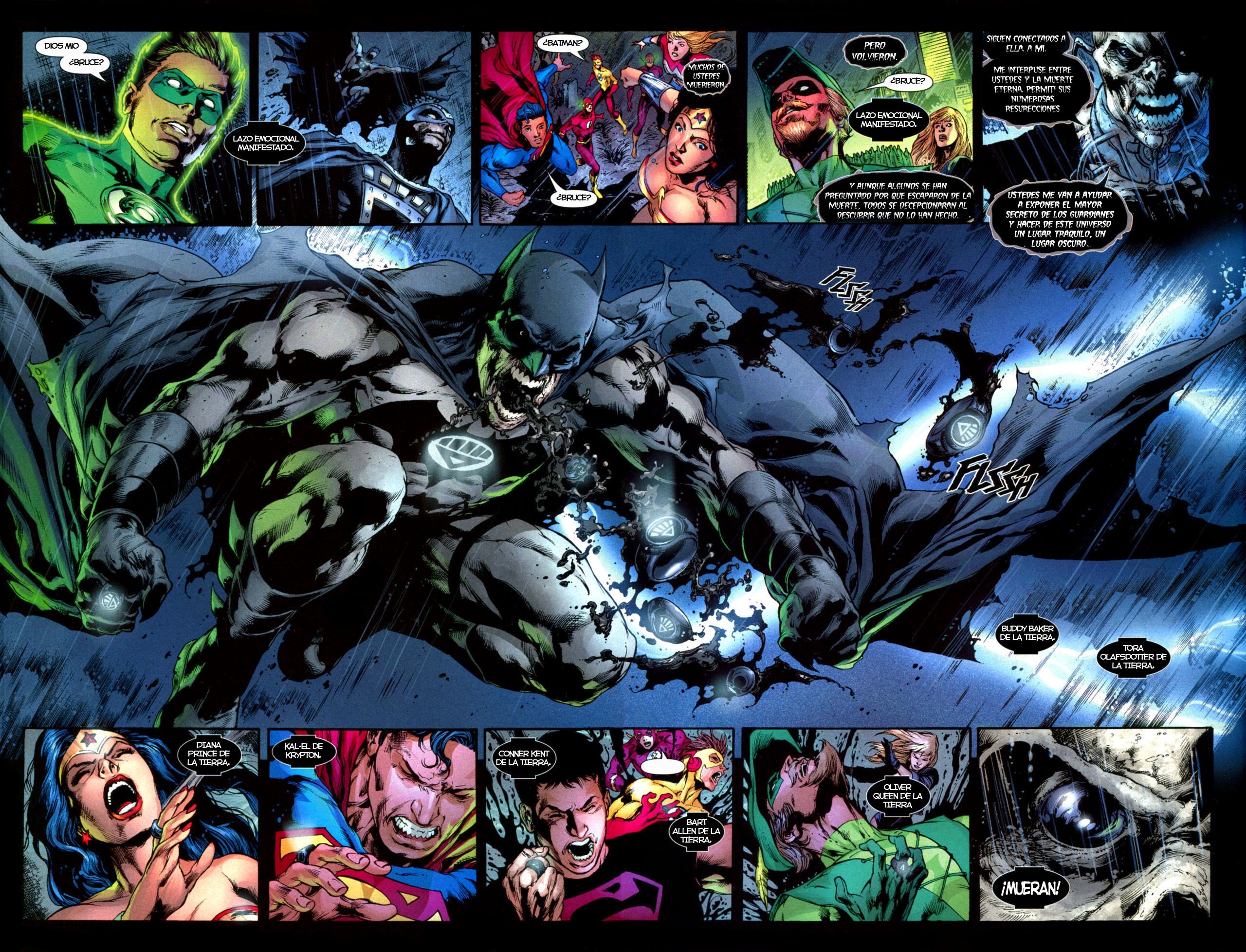 Batman and Green Lantern Corps from DC Comics HD Wallpaper