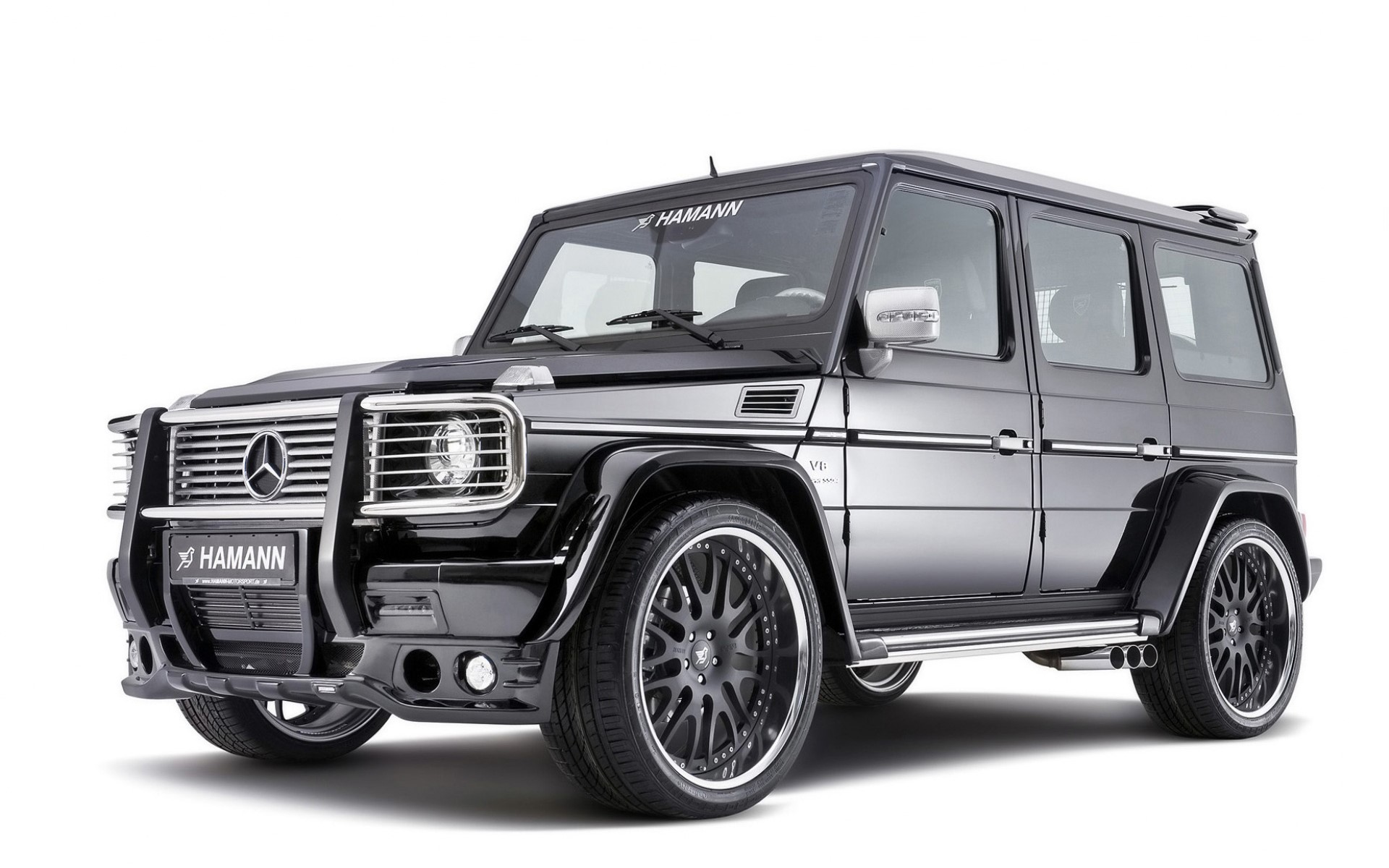 Black Hamann Mercedes-Benz G-Wagon HD Wallpaper