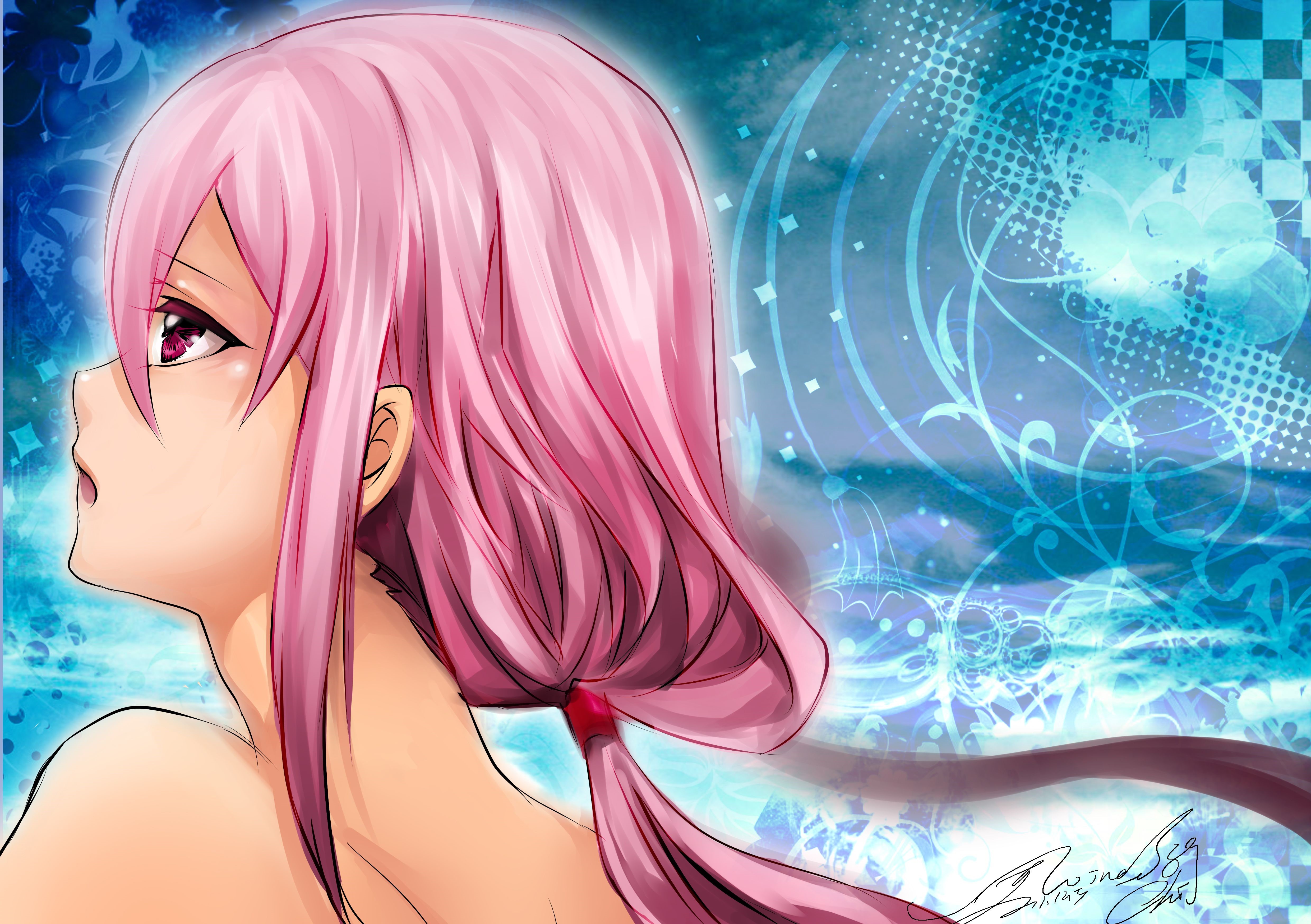 Inori Yuzuriha from Guilty Crown HD Wallpaper