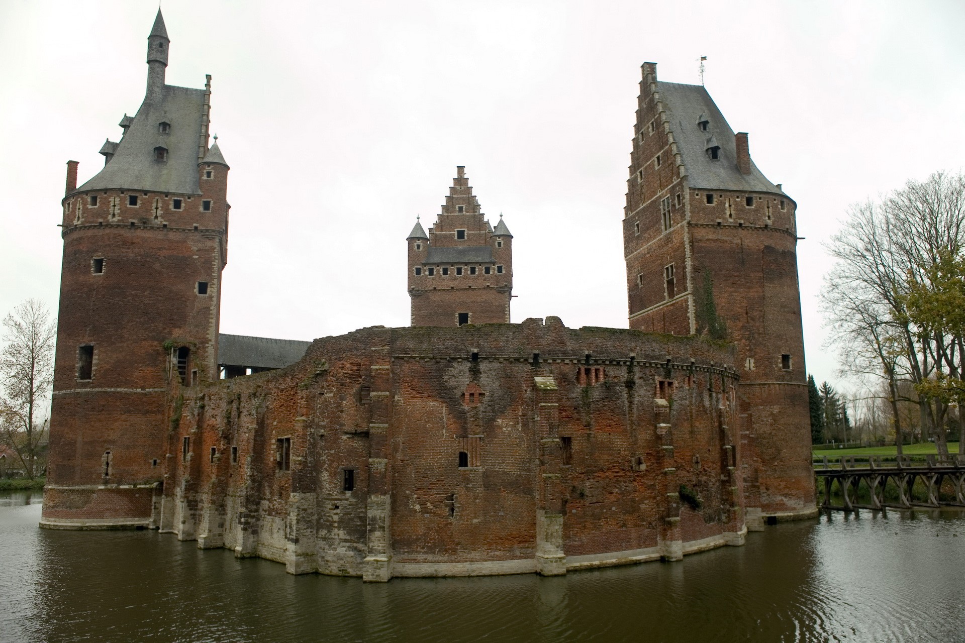 Castle Beersel Belgium HD Wallpaper