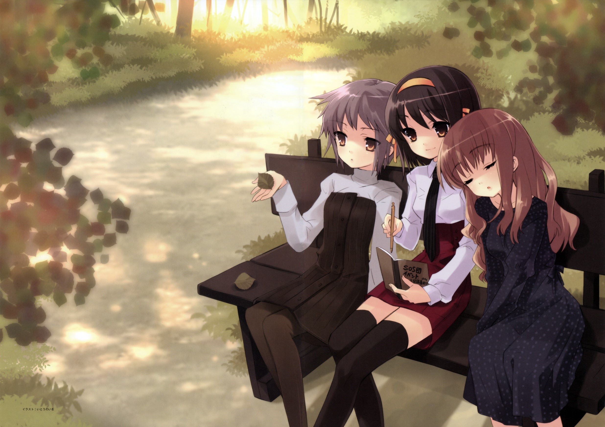 The Melancholy of Haruhi Suzumiya HD Wallpaper