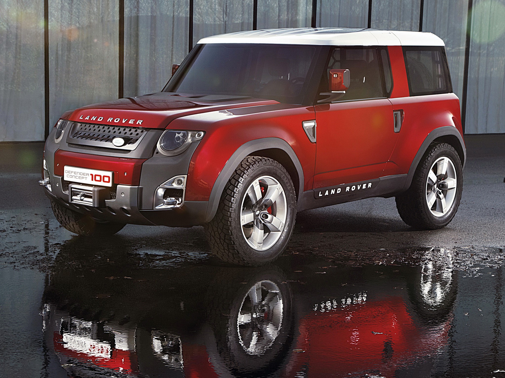 Land Rover Defender Concept 100 HD Wallpaper